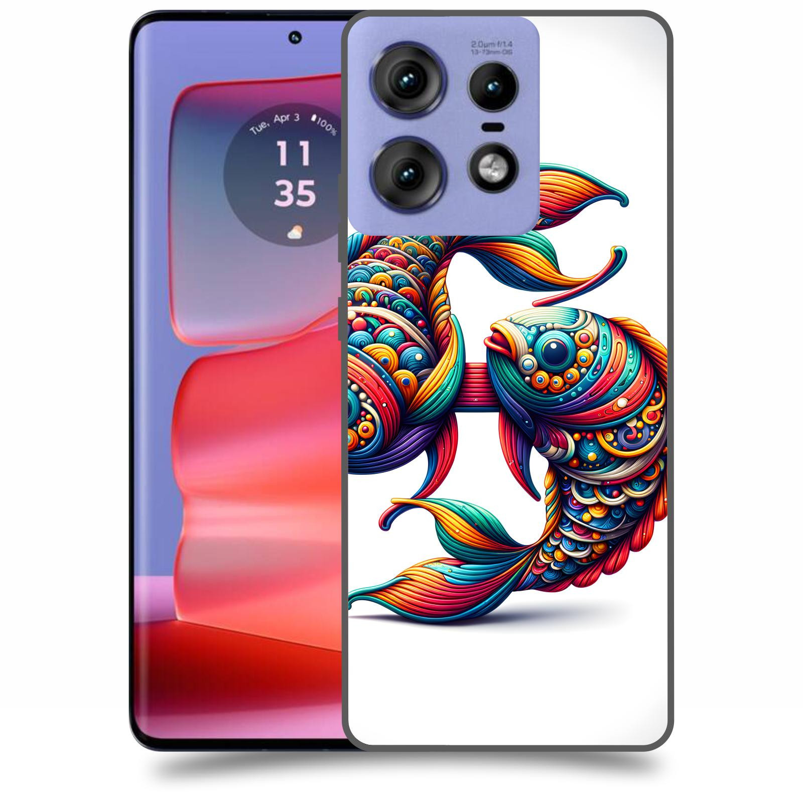 ACOVER Kryt na mobil Motorola Edge 50 Pro - Ryby 2