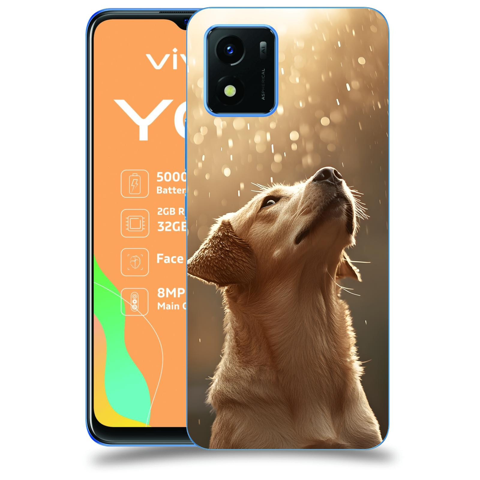 ACOVER Kryt na mobil Vivo Y01 - Pes