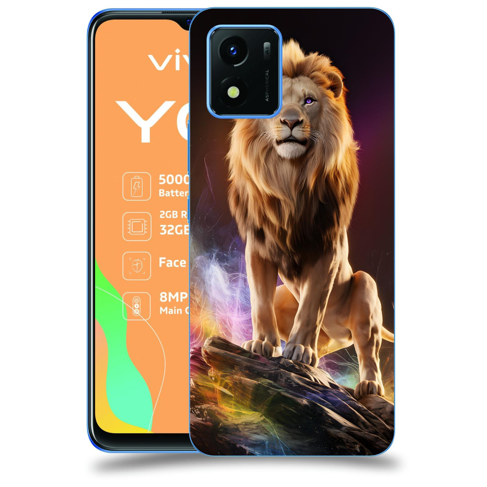 ACOVER Kryt na mobil Vivo Y01 - Magic Lion