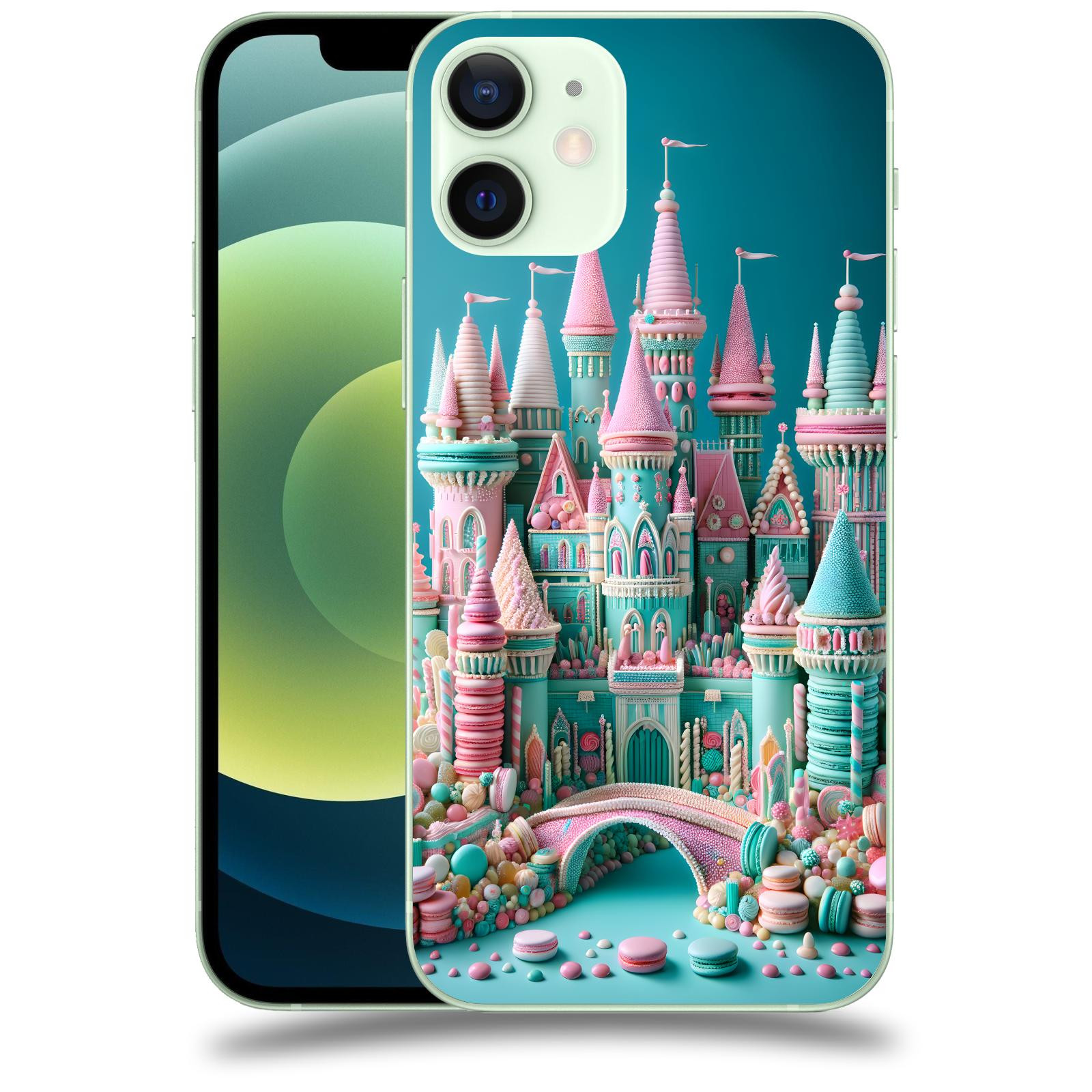 ACOVER Kryt na mobil Apple iPhone 12 mini - Candy castle 2