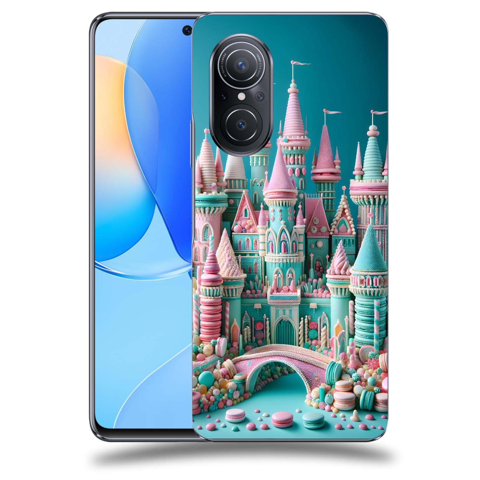 ACOVER Kryt na mobil Huawei Nova 9 SE - Candy castle 2
