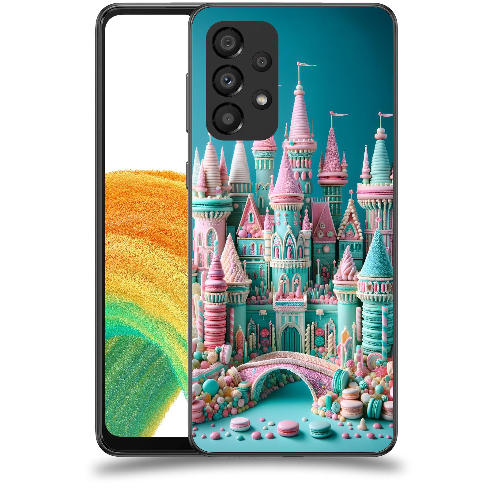 ACOVER Kryt na mobil Samsung Galaxy A33 5G A336 - Candy castle 2