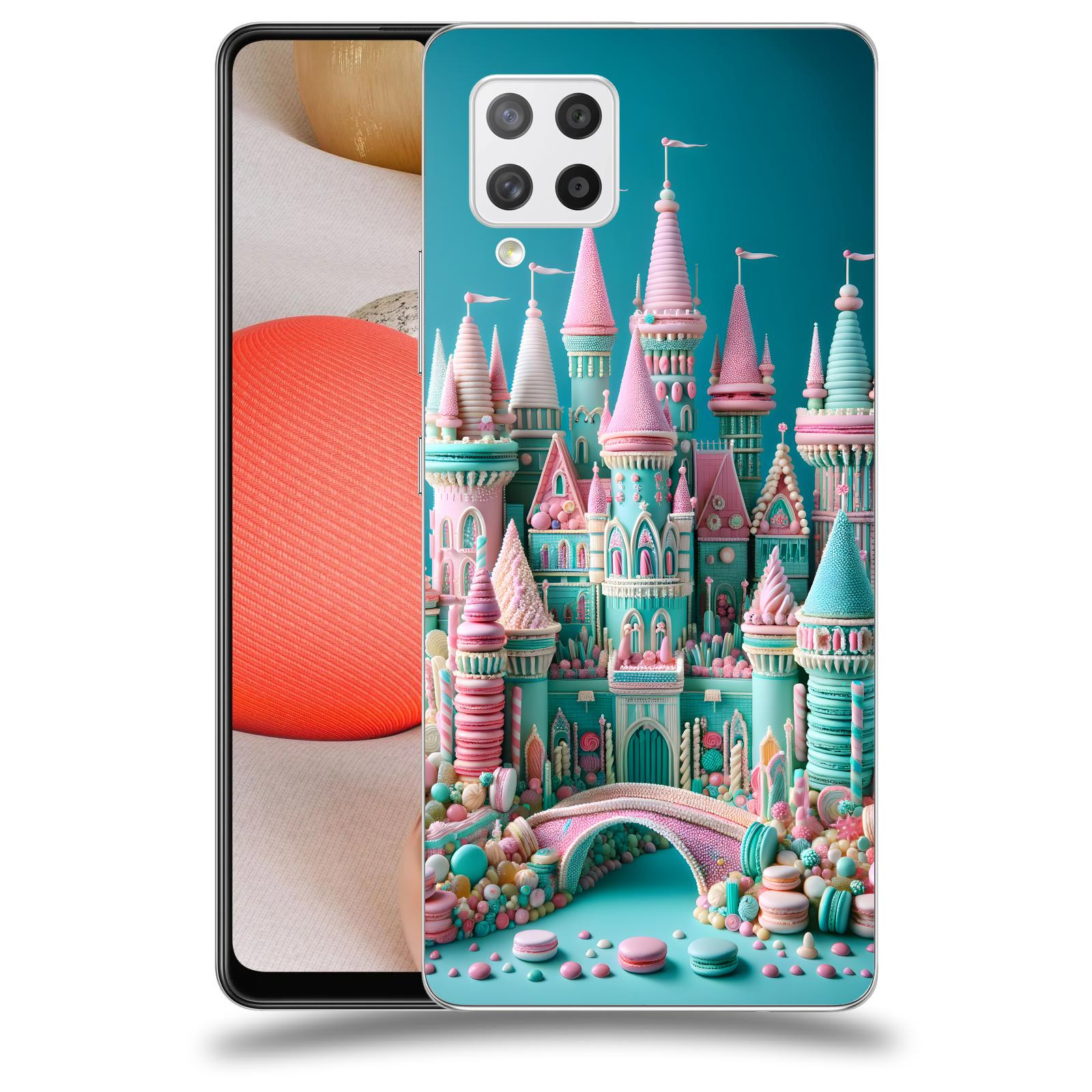 ACOVER Kryt na mobil Samsung Galaxy A42 A426B - Candy castle 2
