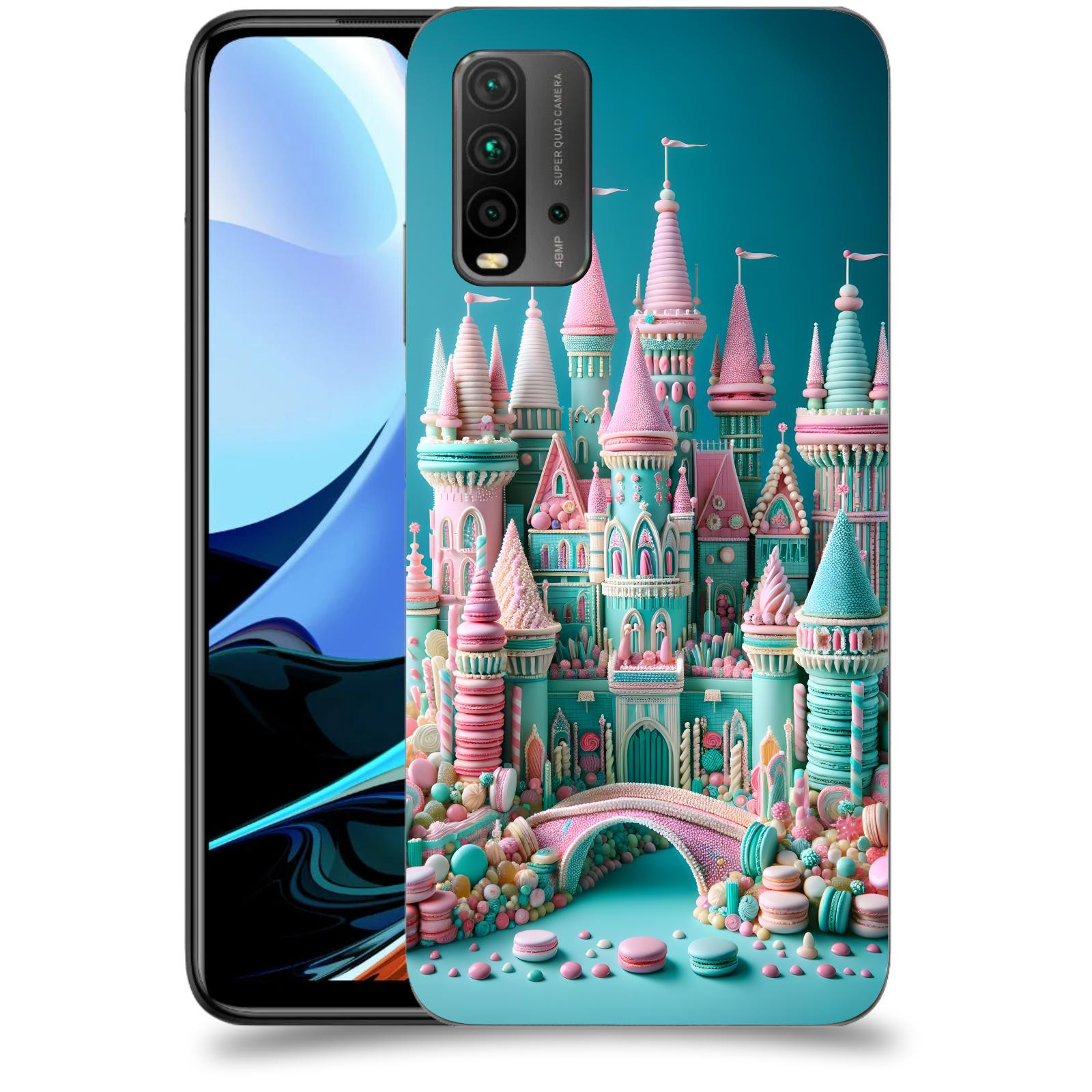 ACOVER Kryt na mobil Xiaomi Redmi 9T - Candy castle 2