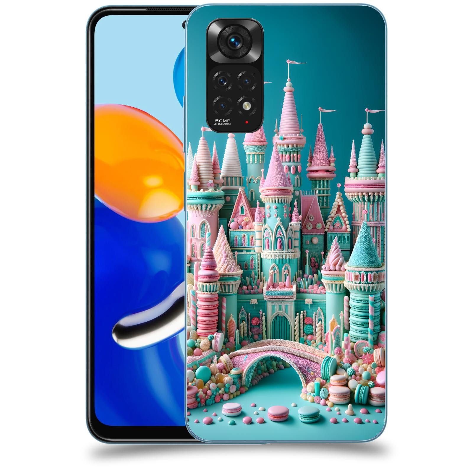 ACOVER Kryt na mobil Xiaomi Redmi Note 11 - Candy castle 2