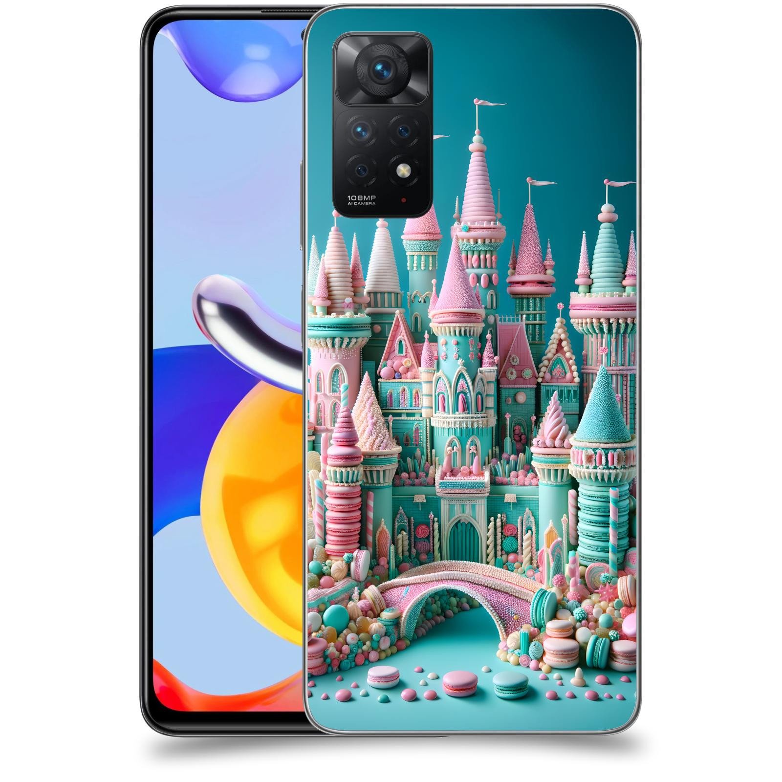 ACOVER Kryt na mobil Xiaomi Redmi Note 11 Pro - Candy castle 2