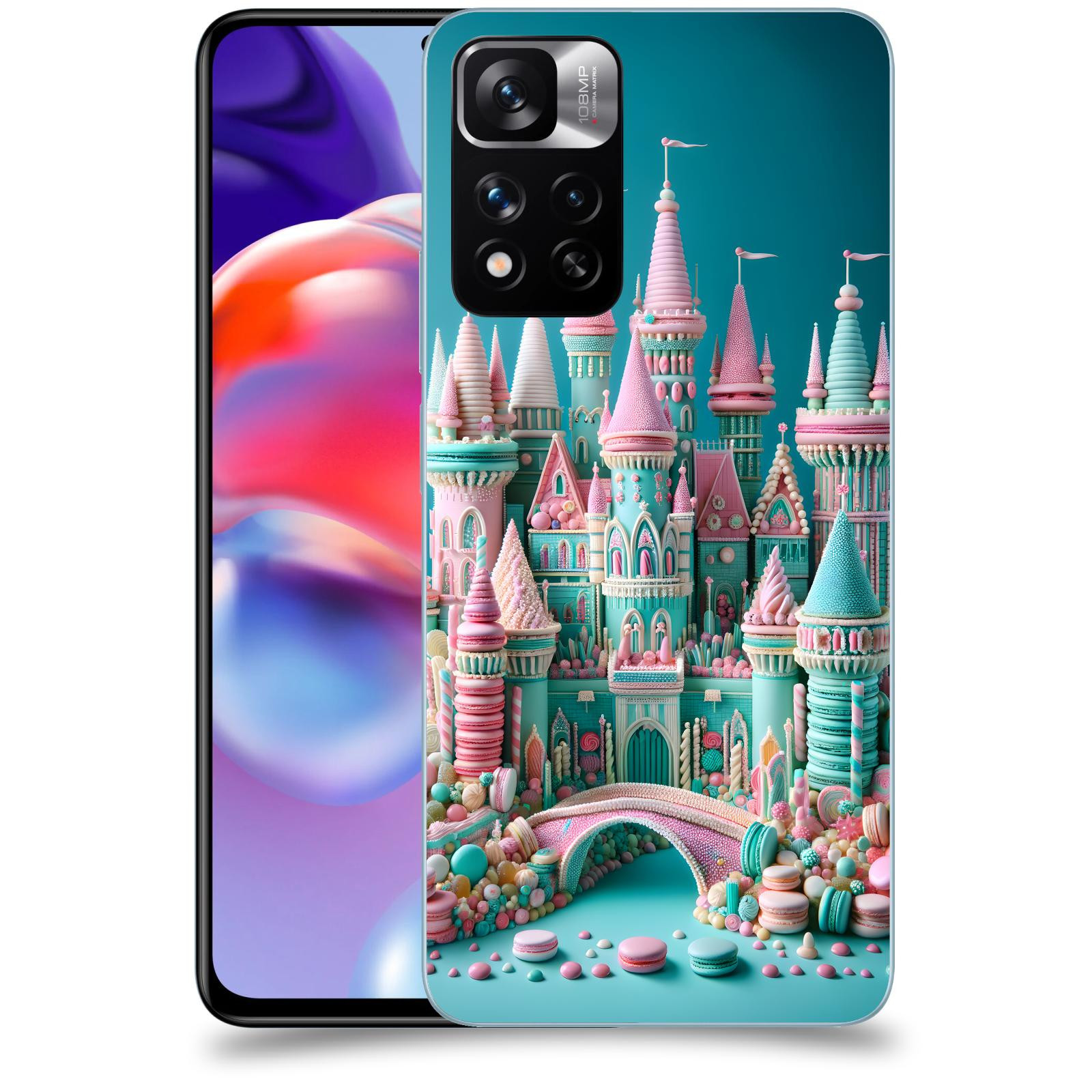ACOVER Kryt na mobil Xiaomi Redmi Note 11 Pro+ 5G - Candy castle 2