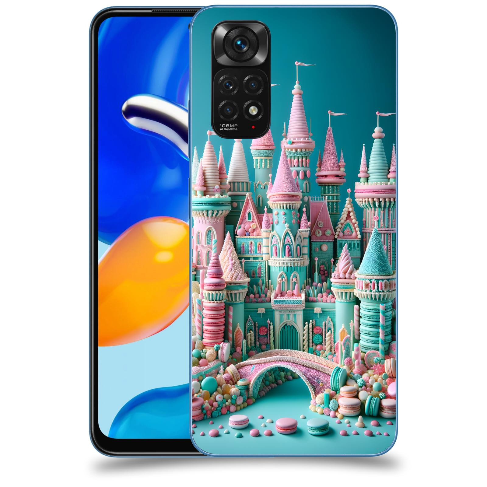 ACOVER Kryt na mobil Xiaomi Redmi Note 11S - Candy castle 2