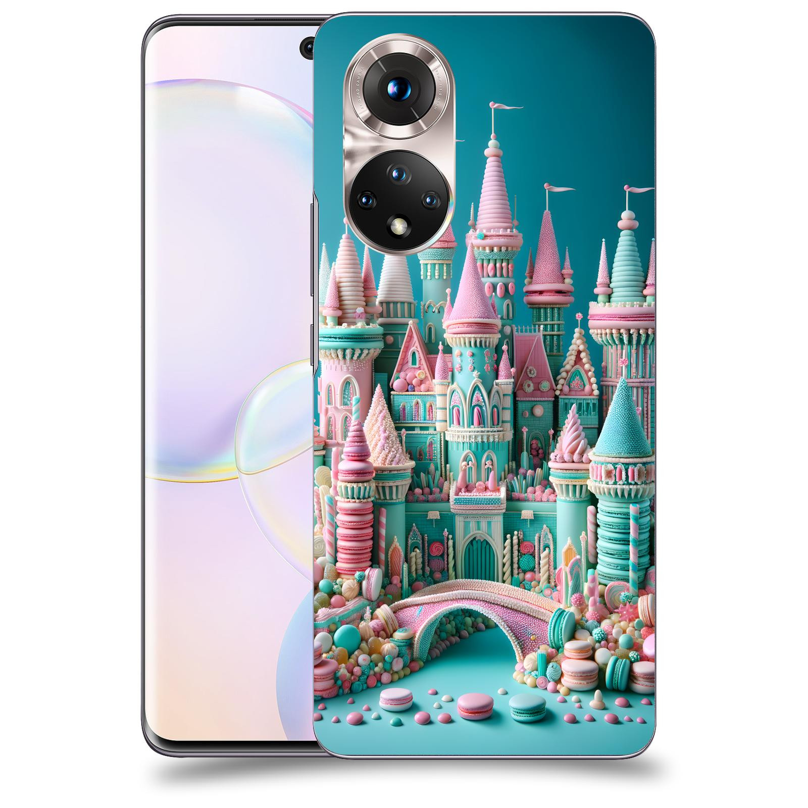 ACOVER Kryt na mobil Honor 50 5G - Candy castle 2
