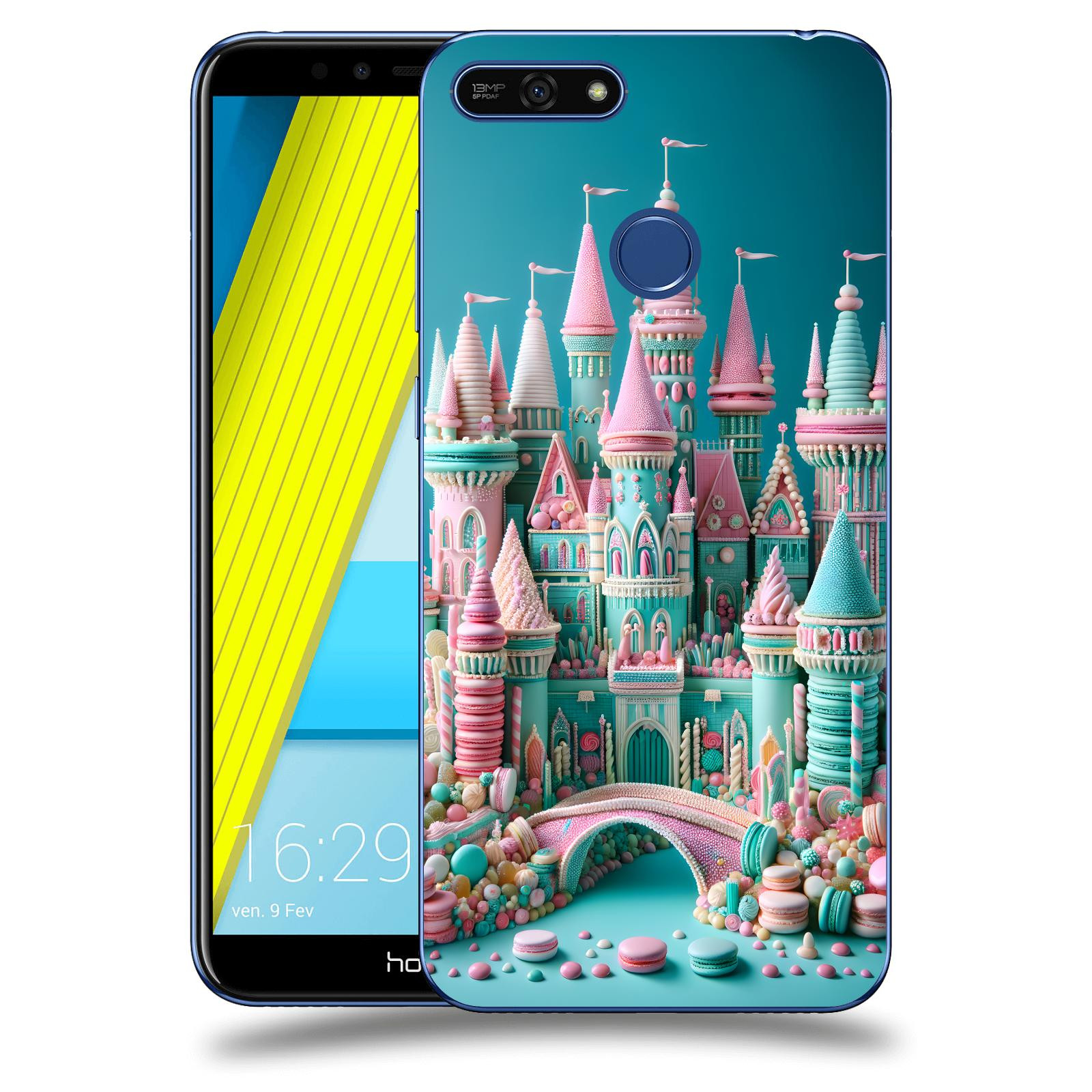 ACOVER Kryt na mobil Honor 7A - Candy castle 2