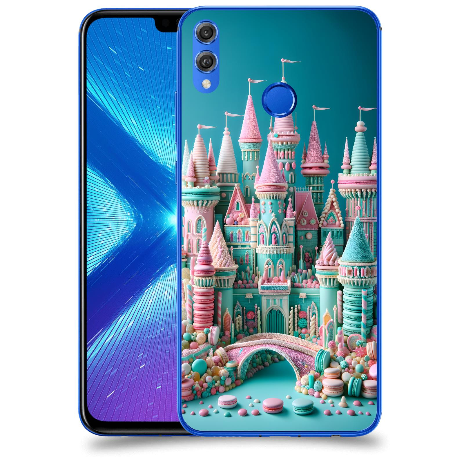 ACOVER Kryt na mobil Honor 8X - Candy castle 2