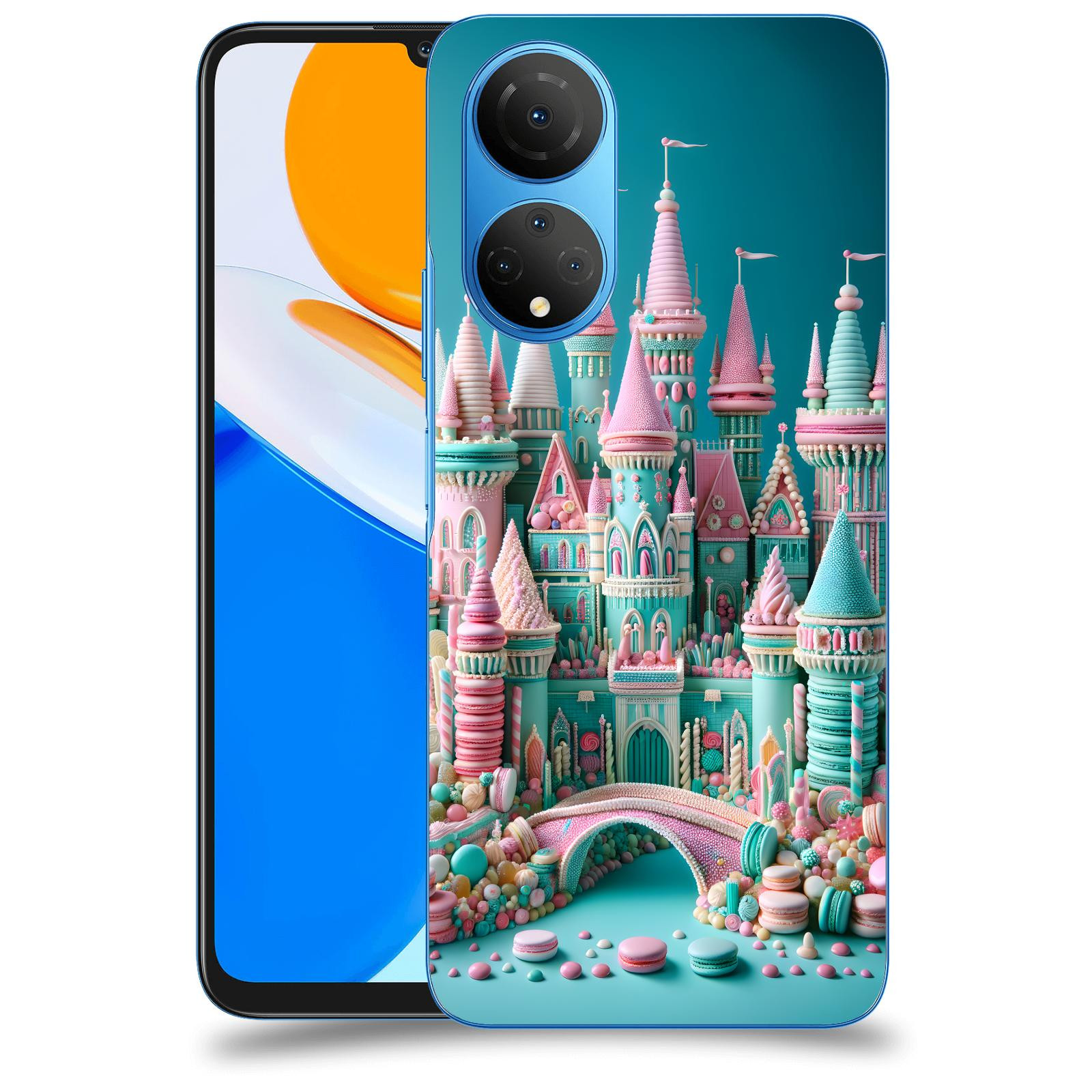 ACOVER Kryt na mobil Honor X7 - Candy castle 2