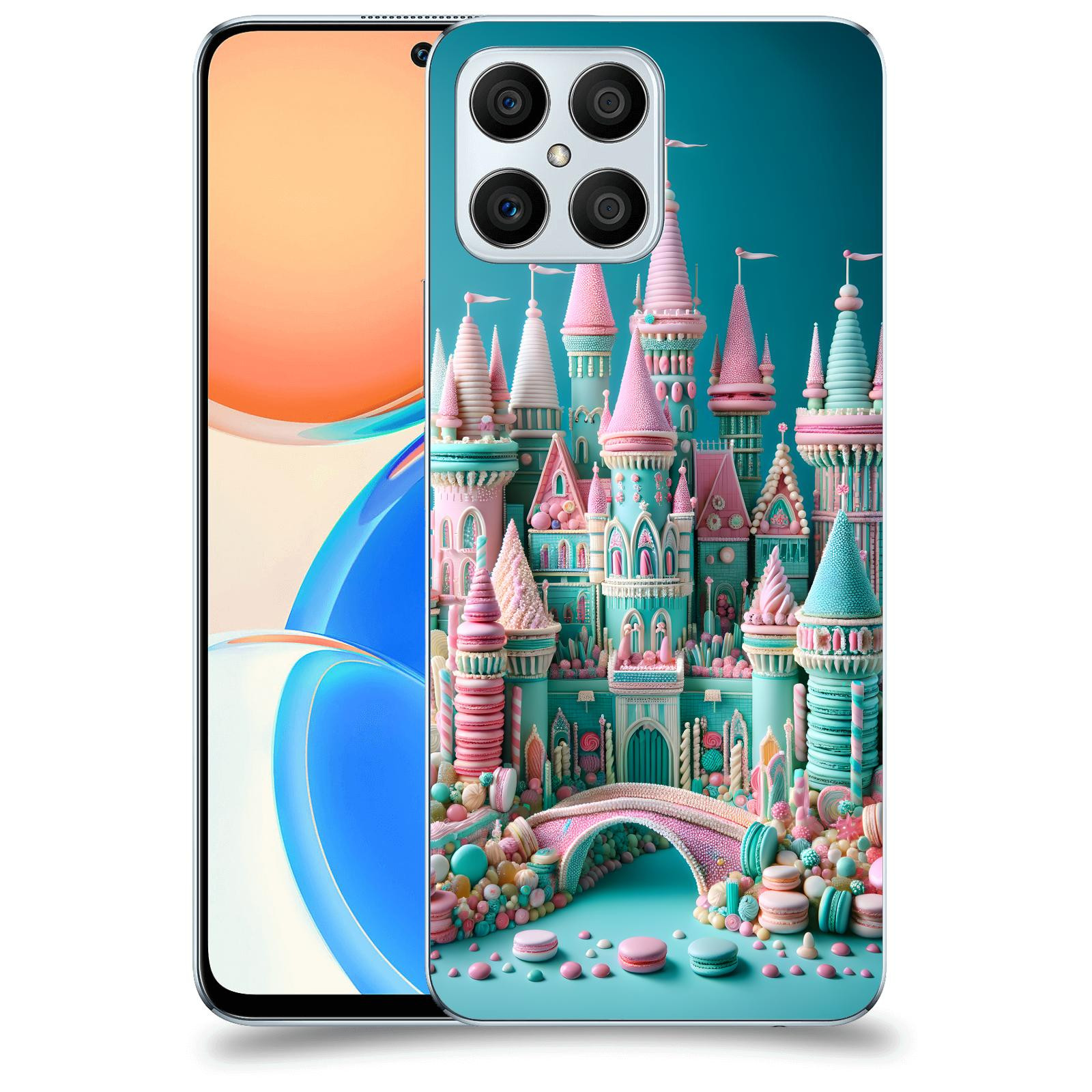 ACOVER Kryt na mobil Honor X8 5G - Candy castle 2