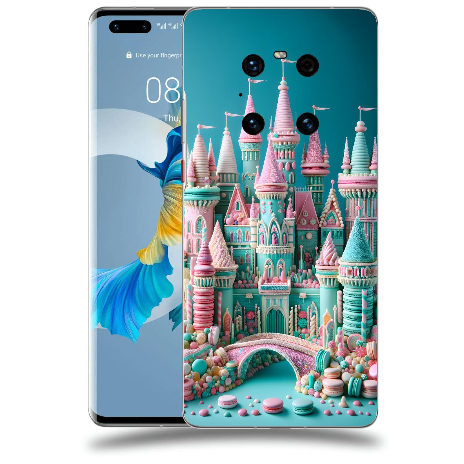 ACOVER Kryt na mobil Huawei Mate 40 Pro - Candy castle 2