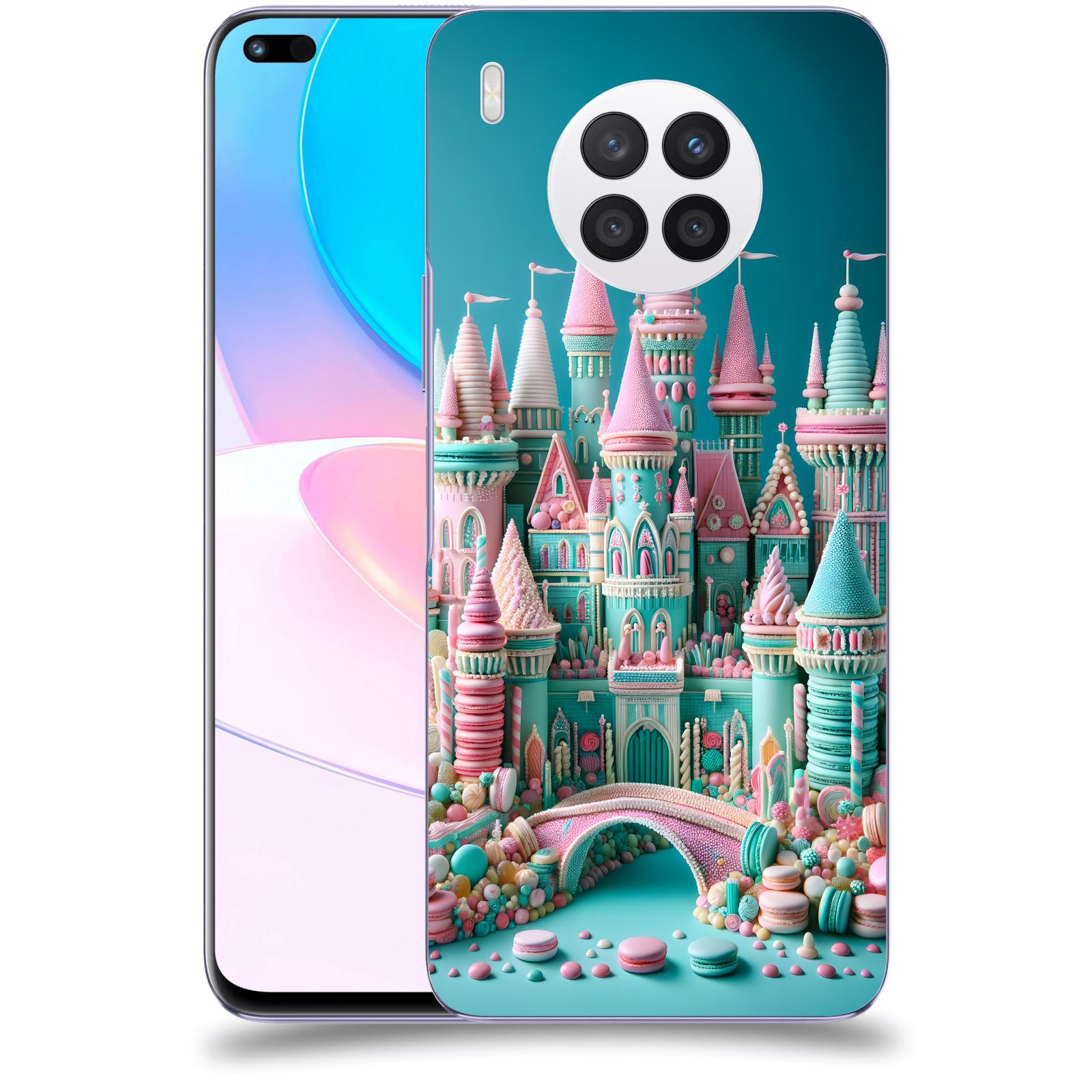 ACOVER Kryt na mobil Huawei Nova 8i - Candy castle 2
