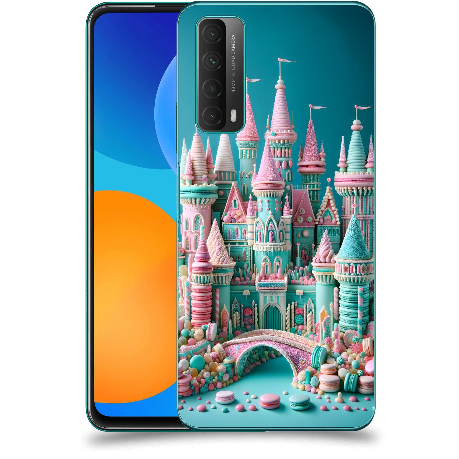 ACOVER Kryt na mobil Huawei P Smart 2021 - Candy castle 2