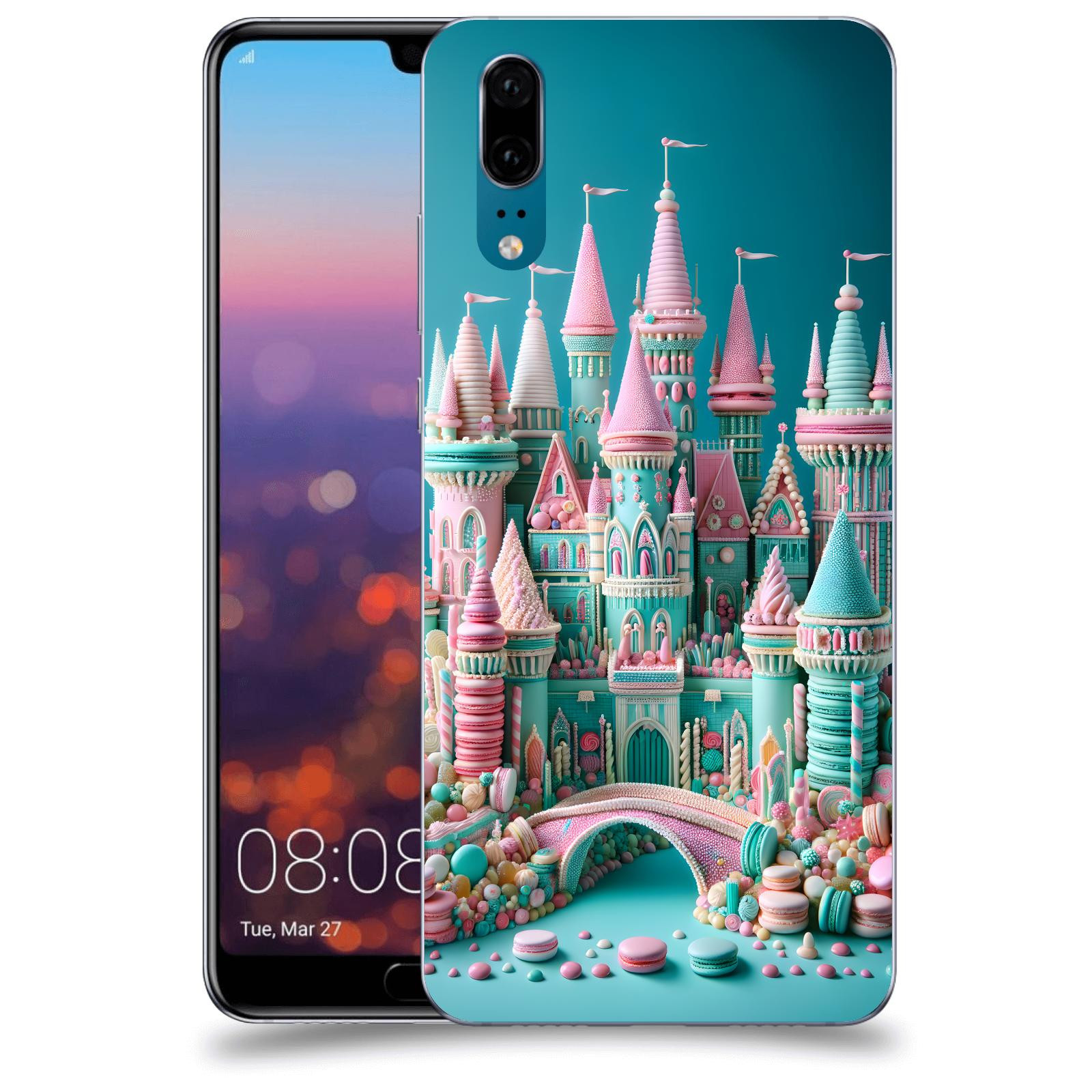ACOVER Kryt na mobil Huawei P20 - Candy castle 2