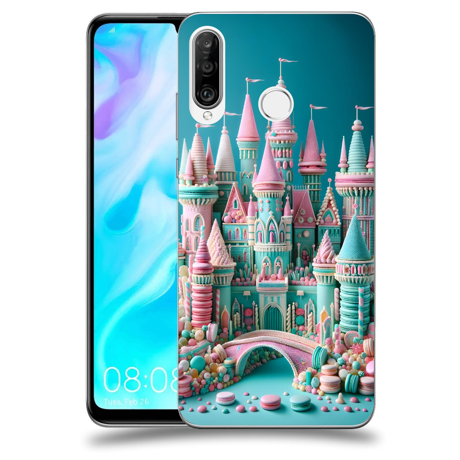 ACOVER Kryt na mobil Huawei P30 Lite - Candy castle 2