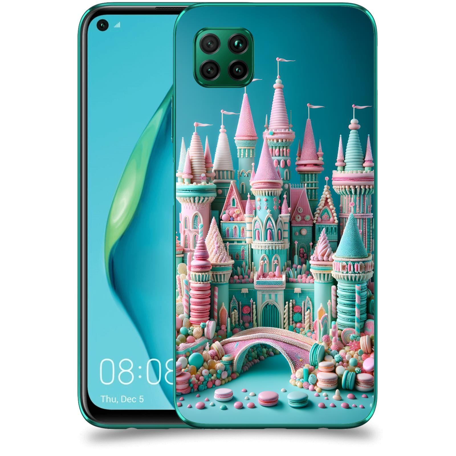 ACOVER Kryt na mobil Huawei P40 Lite - Candy castle 2