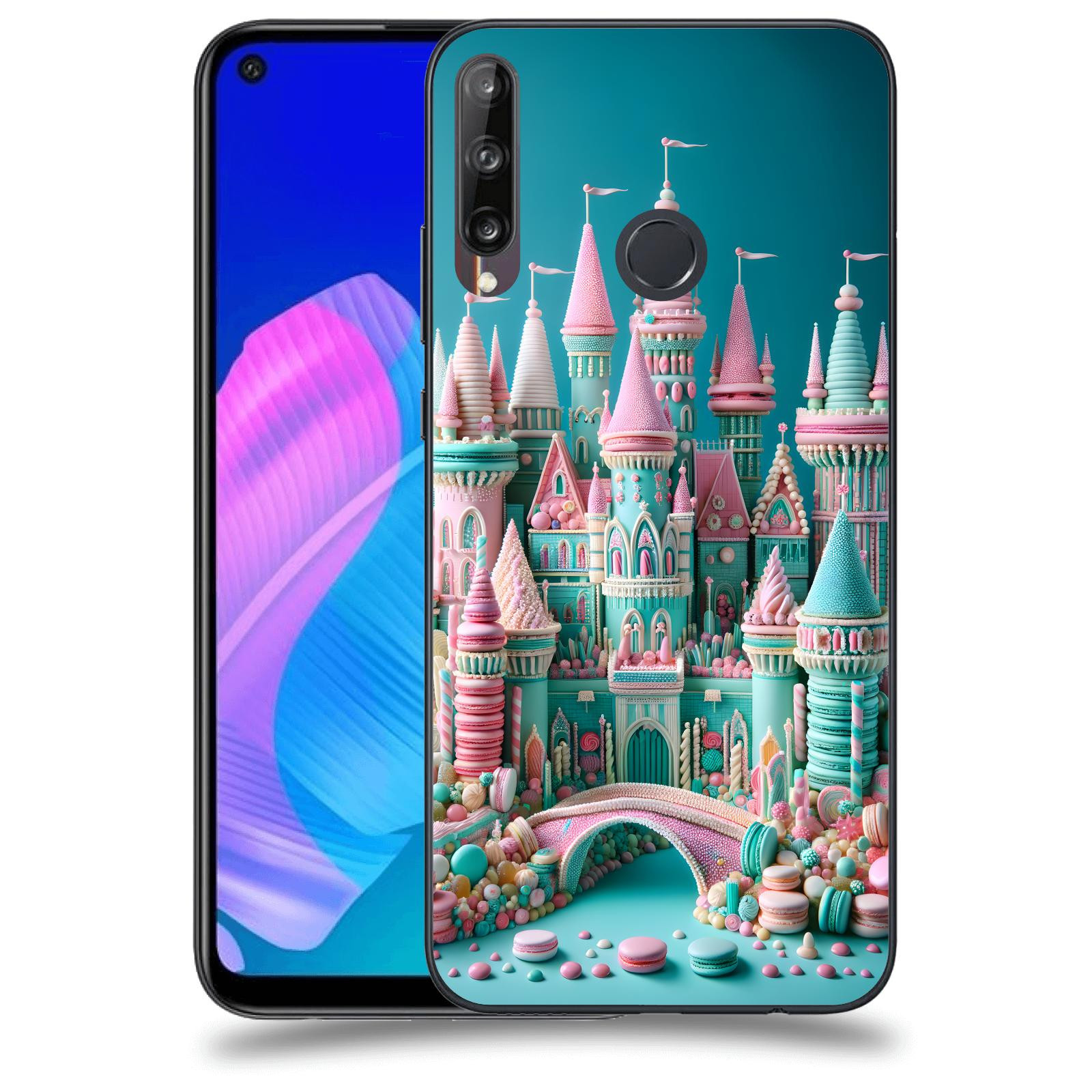 ACOVER Kryt na mobil Huawei P40 Lite E - Candy castle 2