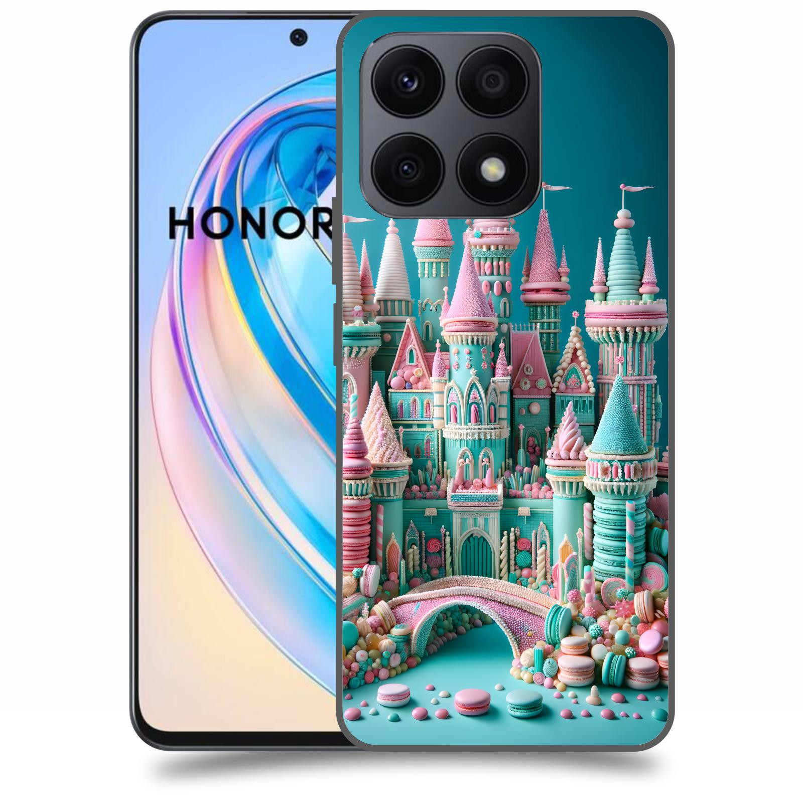 ACOVER Kryt na mobil Honor X8a - Candy castle 2