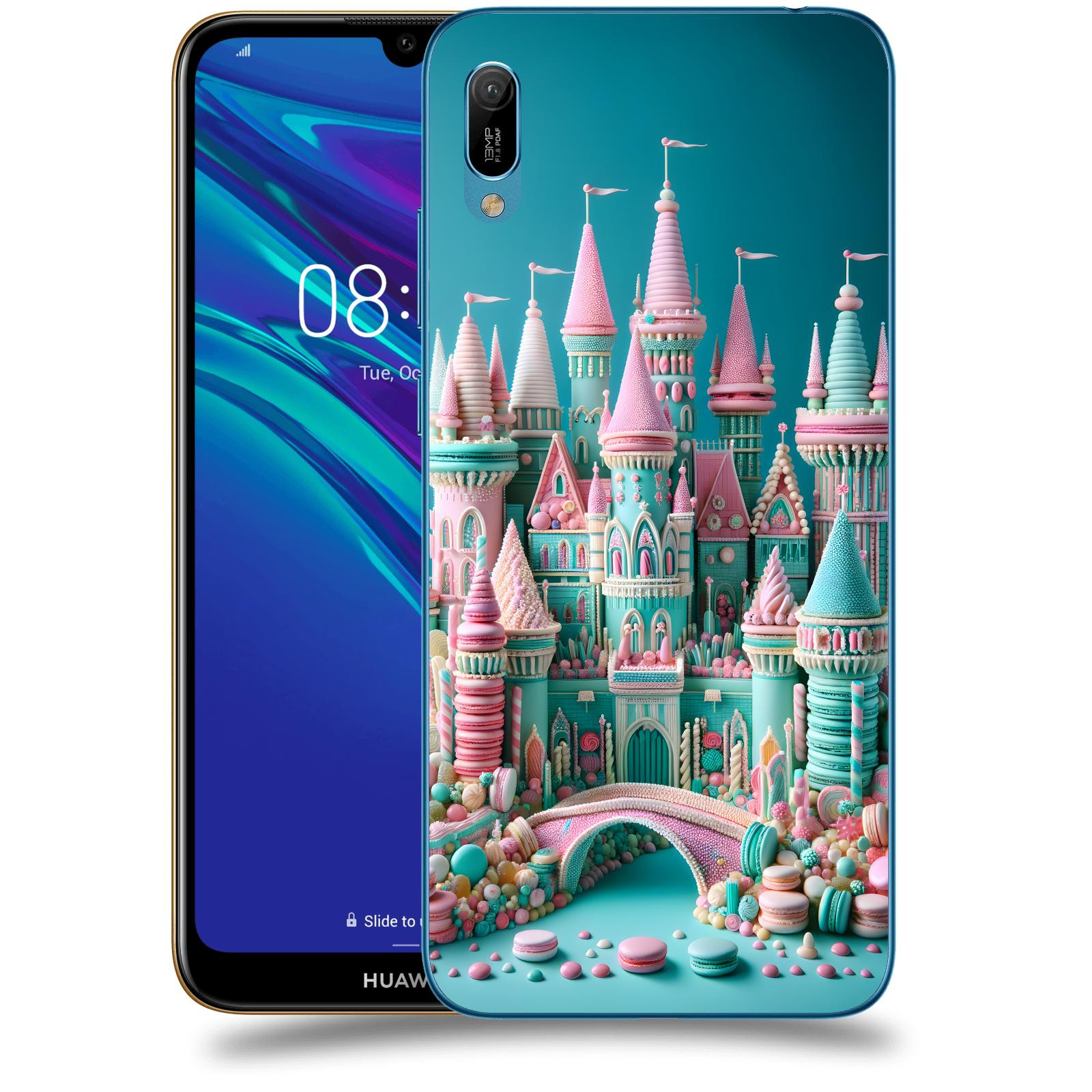 ACOVER Kryt na mobil Huawei Y6 2019 - Candy castle 2