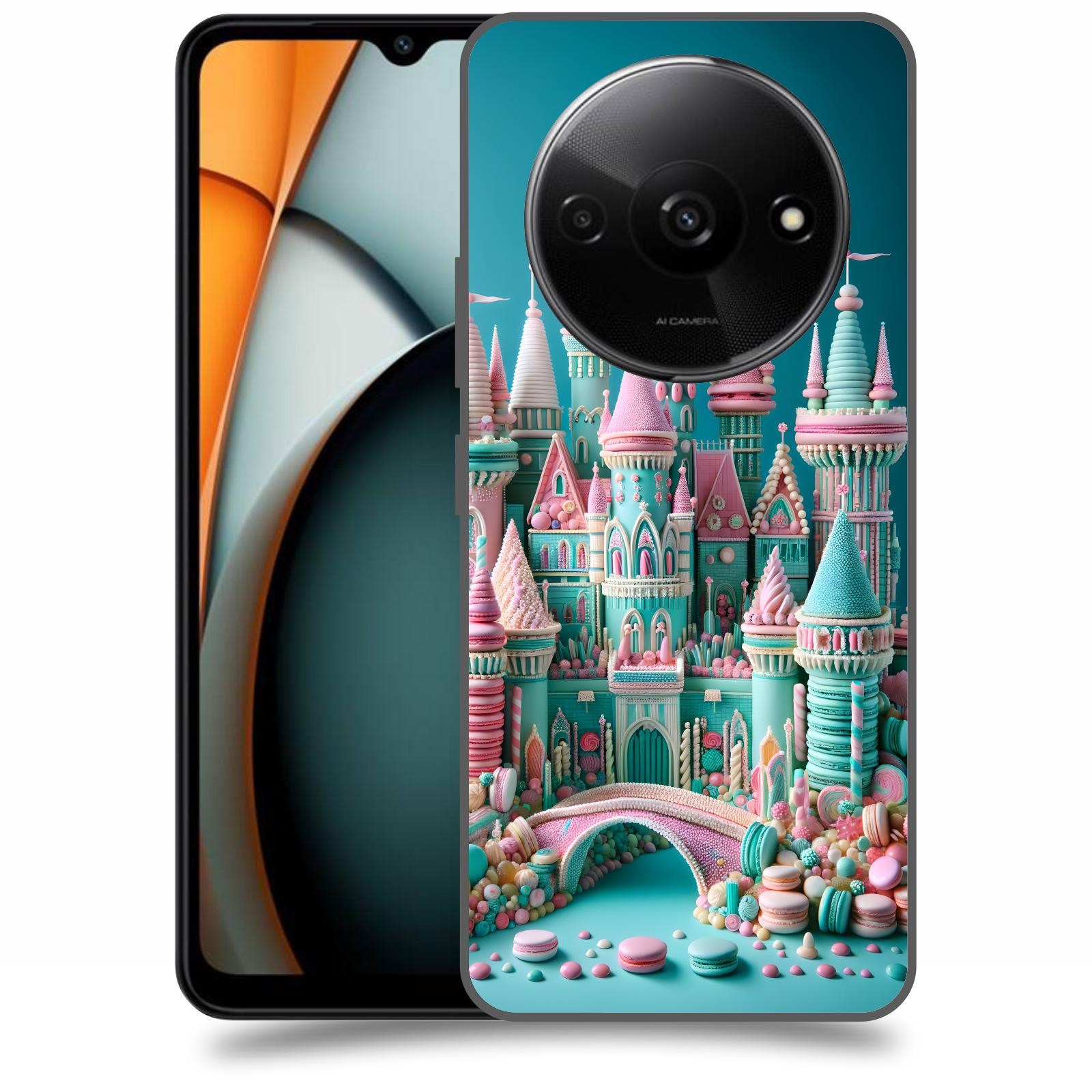 ACOVER Kryt na mobil Xiaomi Redmi A3 - Candy castle 2