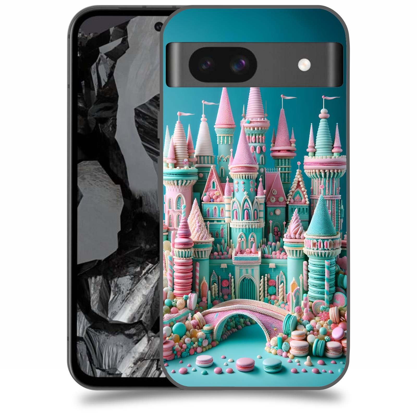 ACOVER Kryt na mobil Google Pixel 8A - Candy castle 2