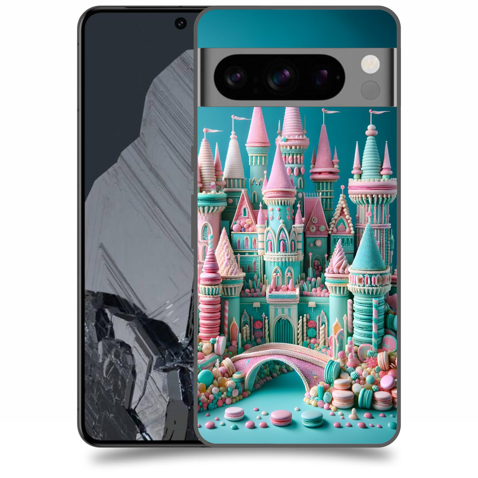 ACOVER Kryt na mobil Google Pixel 8 Pro - Candy castle 2