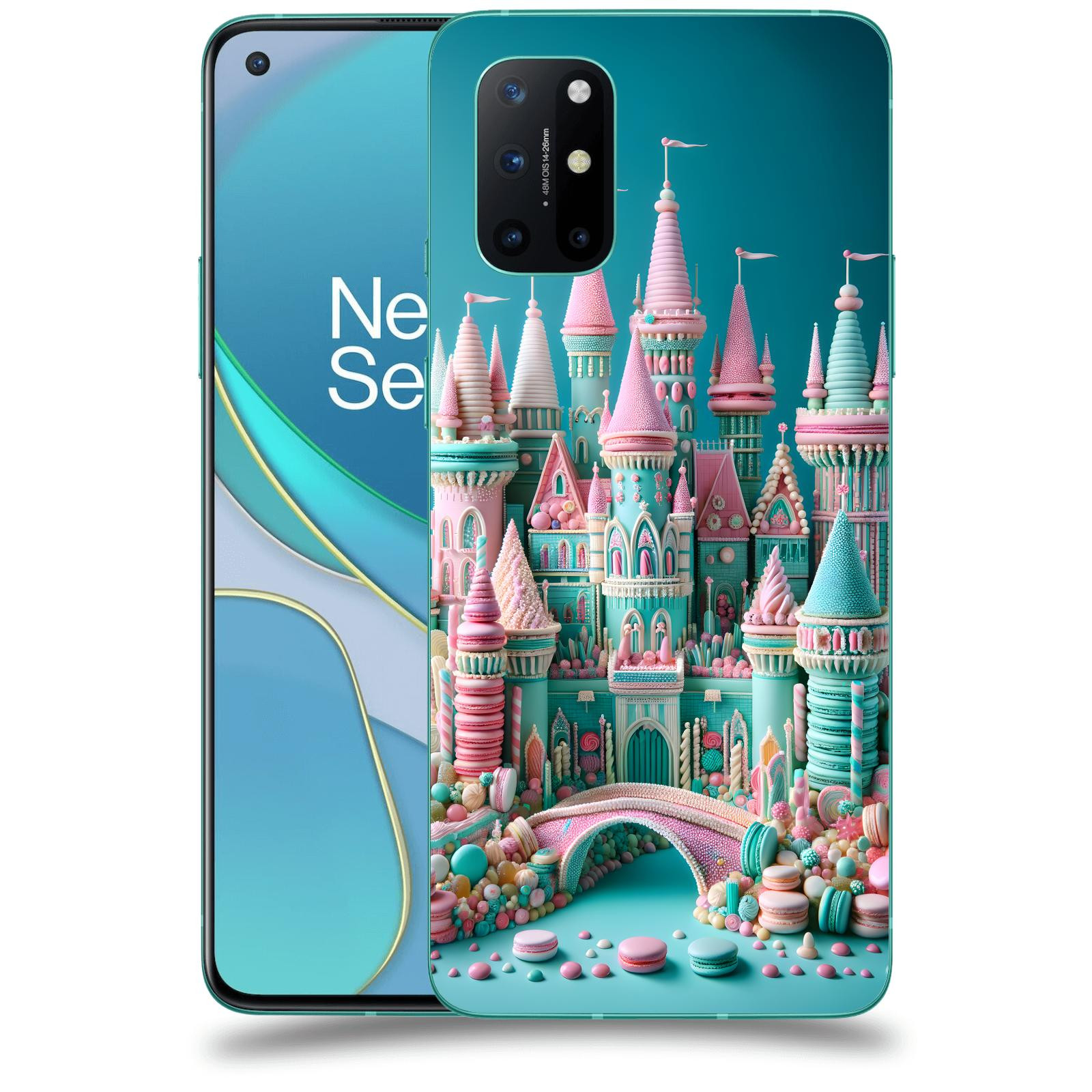 ACOVER Kryt na mobil OnePlus 8T - Candy castle 2