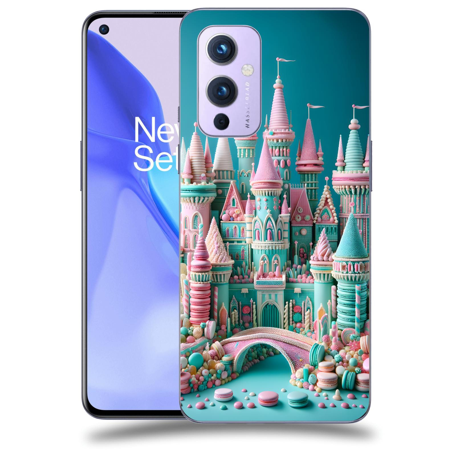 ACOVER Kryt na mobil OnePlus 9 - Candy castle 2