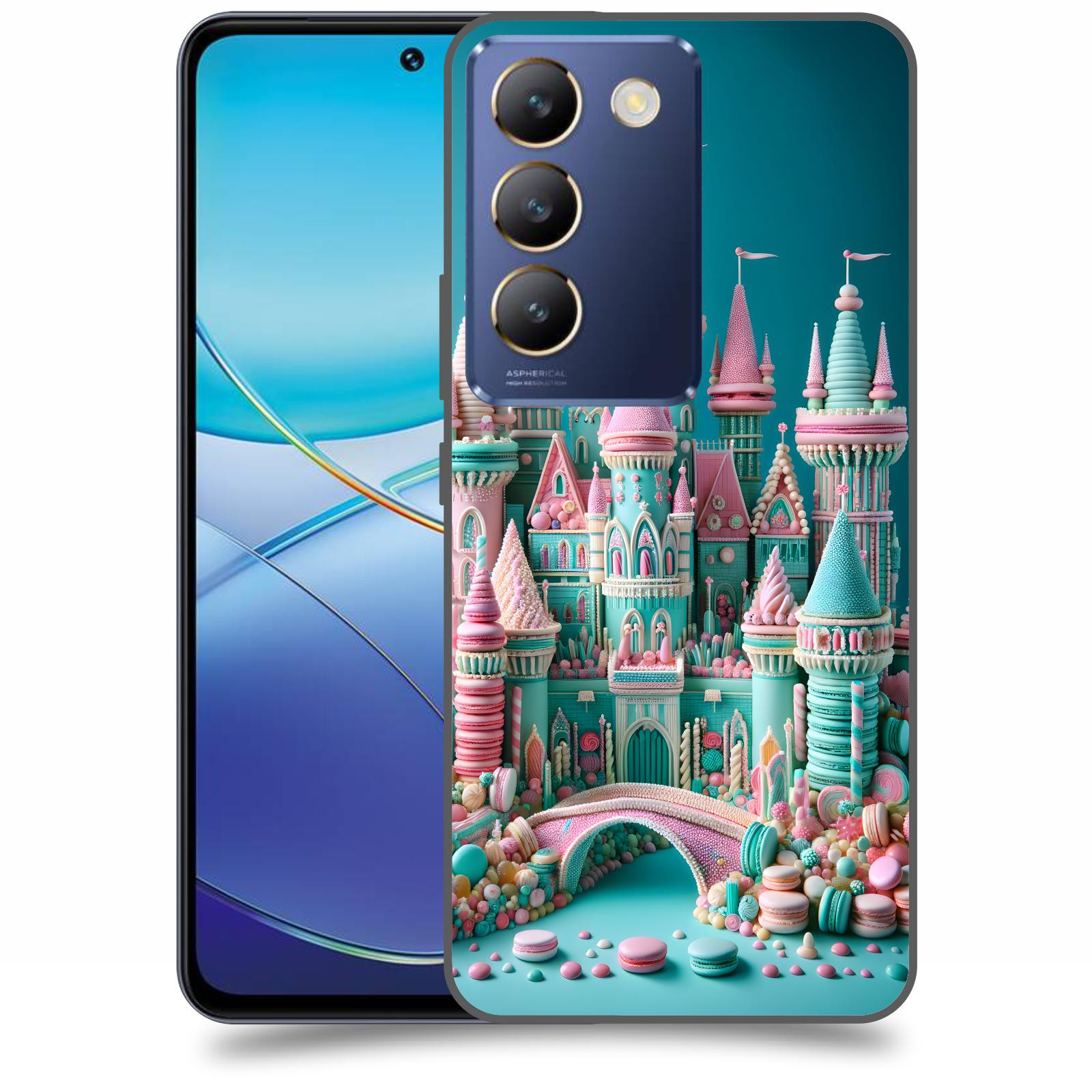 ACOVER Kryt na mobil Vivo V40SE - Candy castle 2
