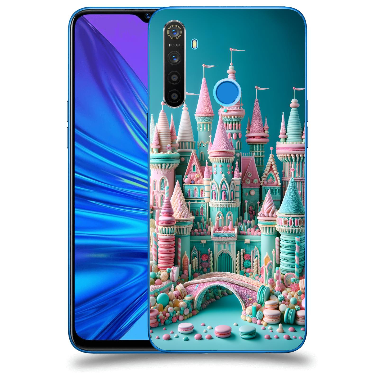 ACOVER Kryt na mobil Realme 5 - Candy castle 2