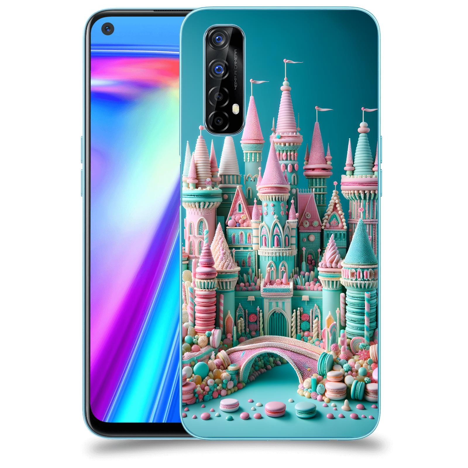 ACOVER Kryt na mobil Realme 7 - Candy castle 2