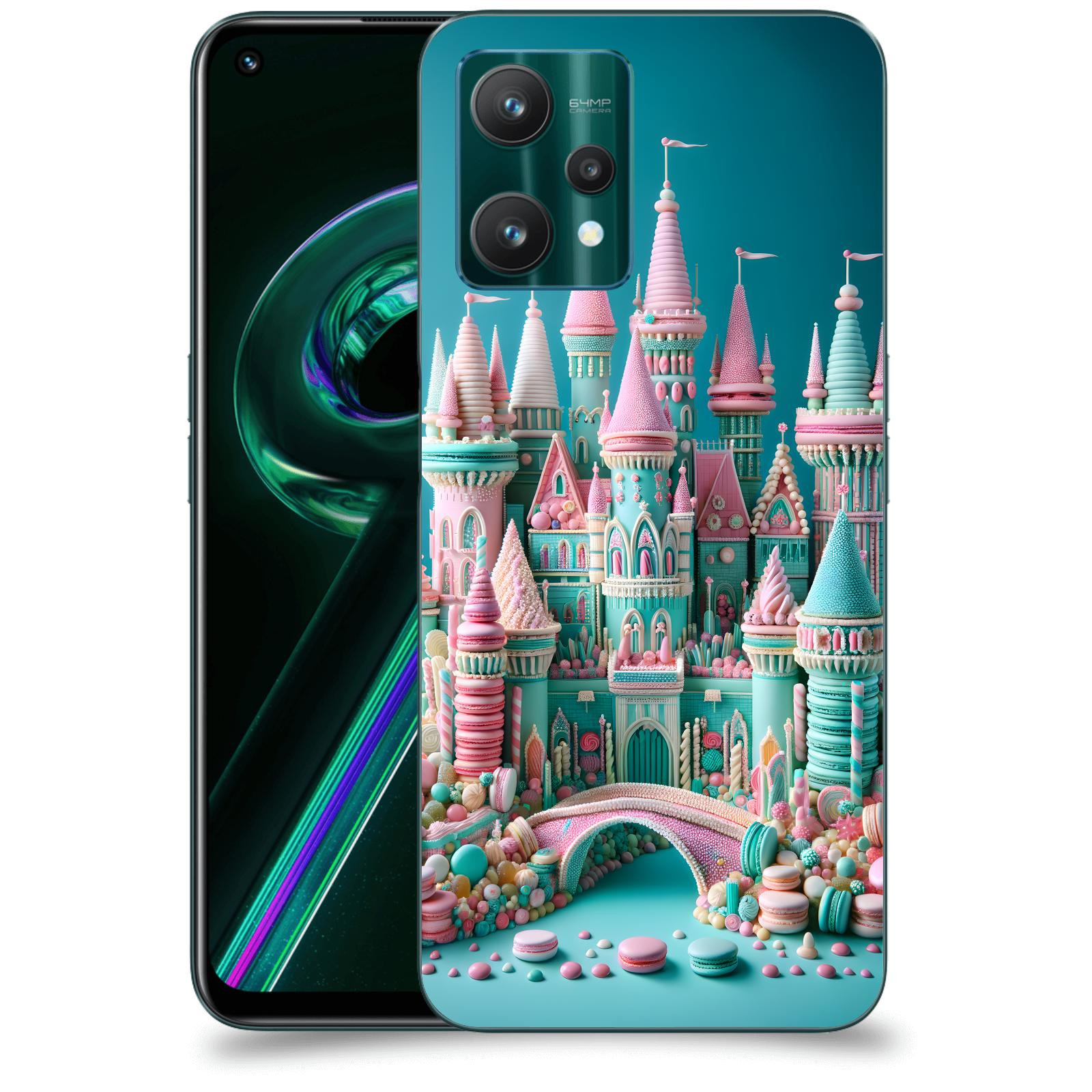 ACOVER Kryt na mobil Realme 9 Pro 5G - Candy castle 2
