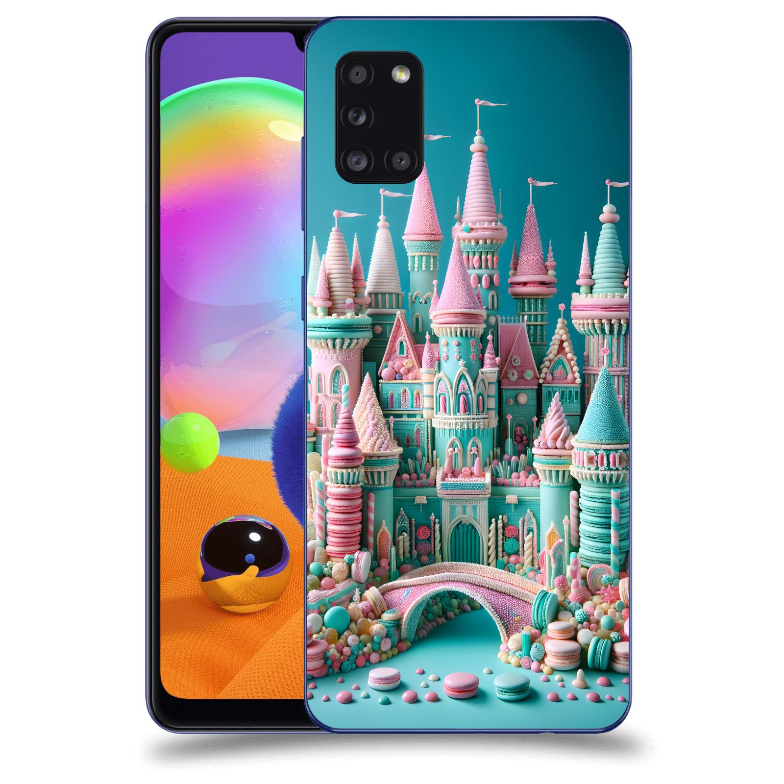 ACOVER Kryt na mobil Samsung Galaxy A31 A315F - Candy castle 2