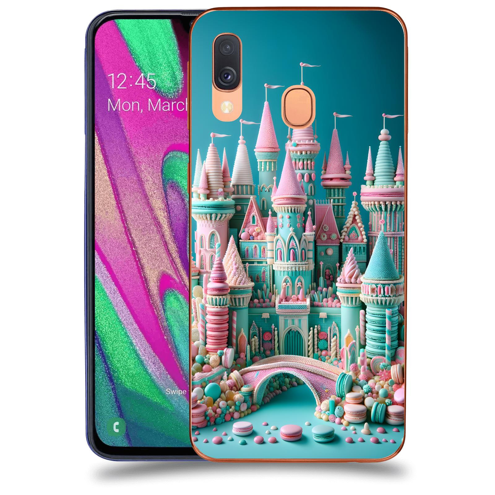 ACOVER Kryt na mobil Samsung Galaxy A40 A405F - Candy castle 2