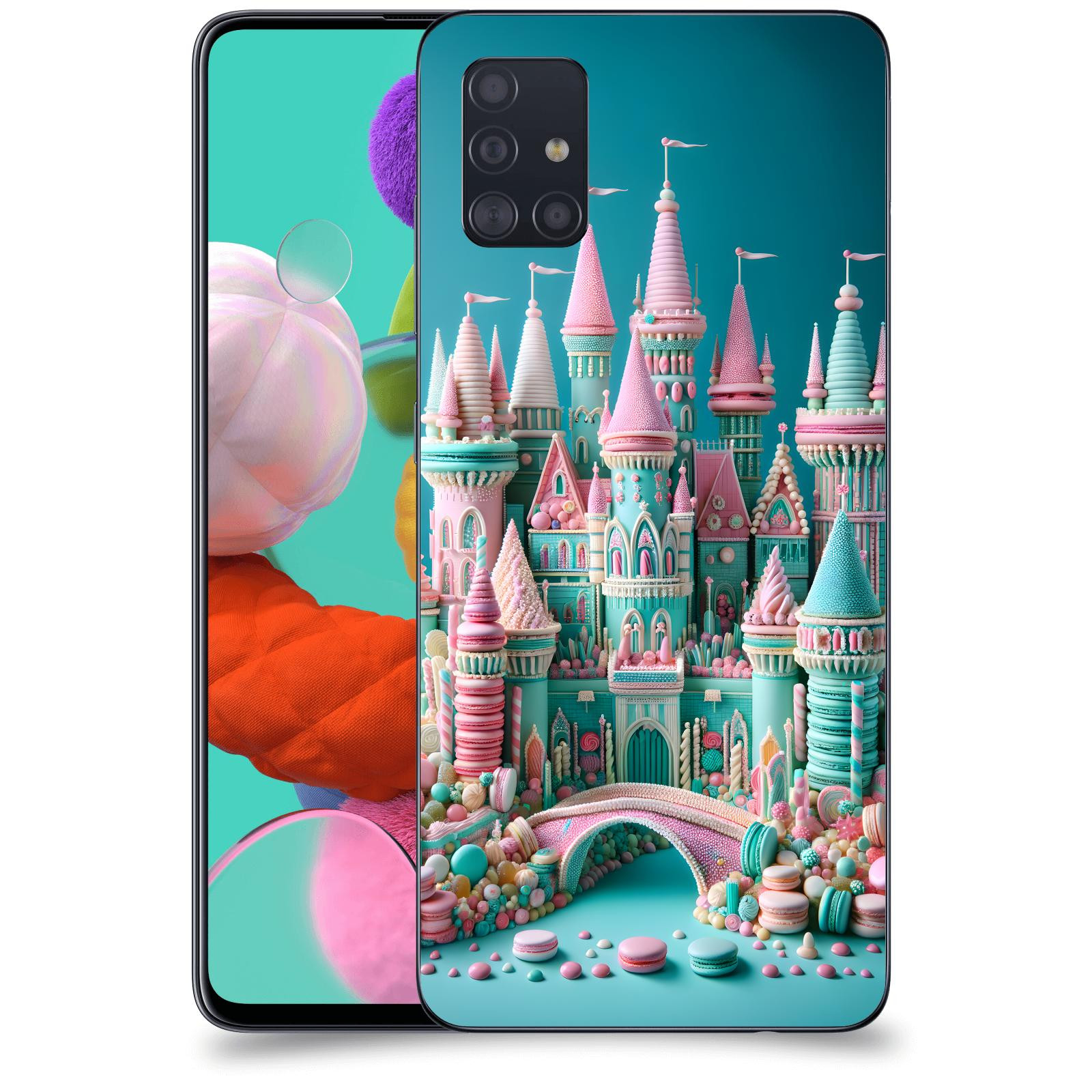 ACOVER Kryt na mobil Samsung Galaxy A51 A515F - Candy castle 2