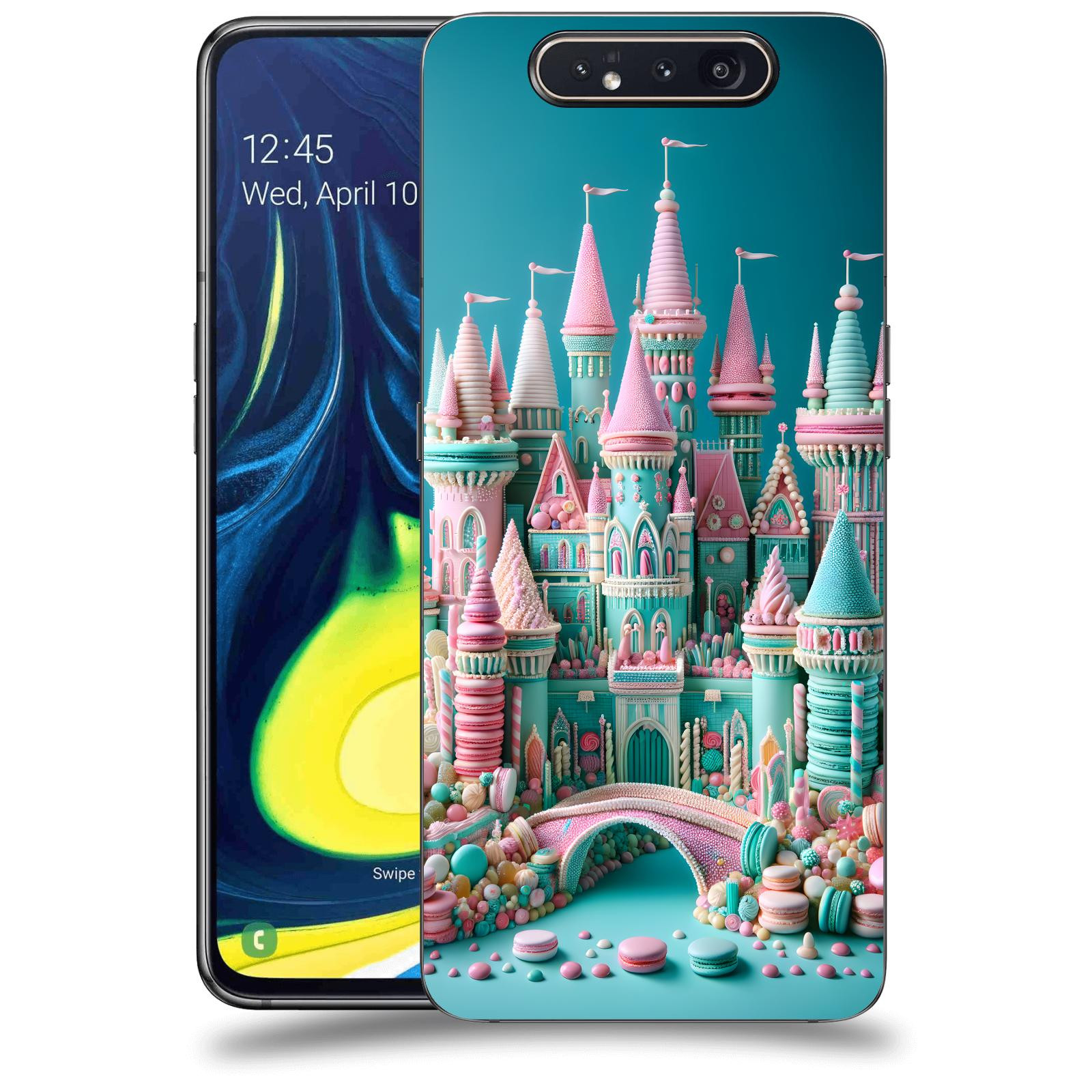 ACOVER Kryt na mobil Samsung Galaxy A80 A805F - Candy castle 2