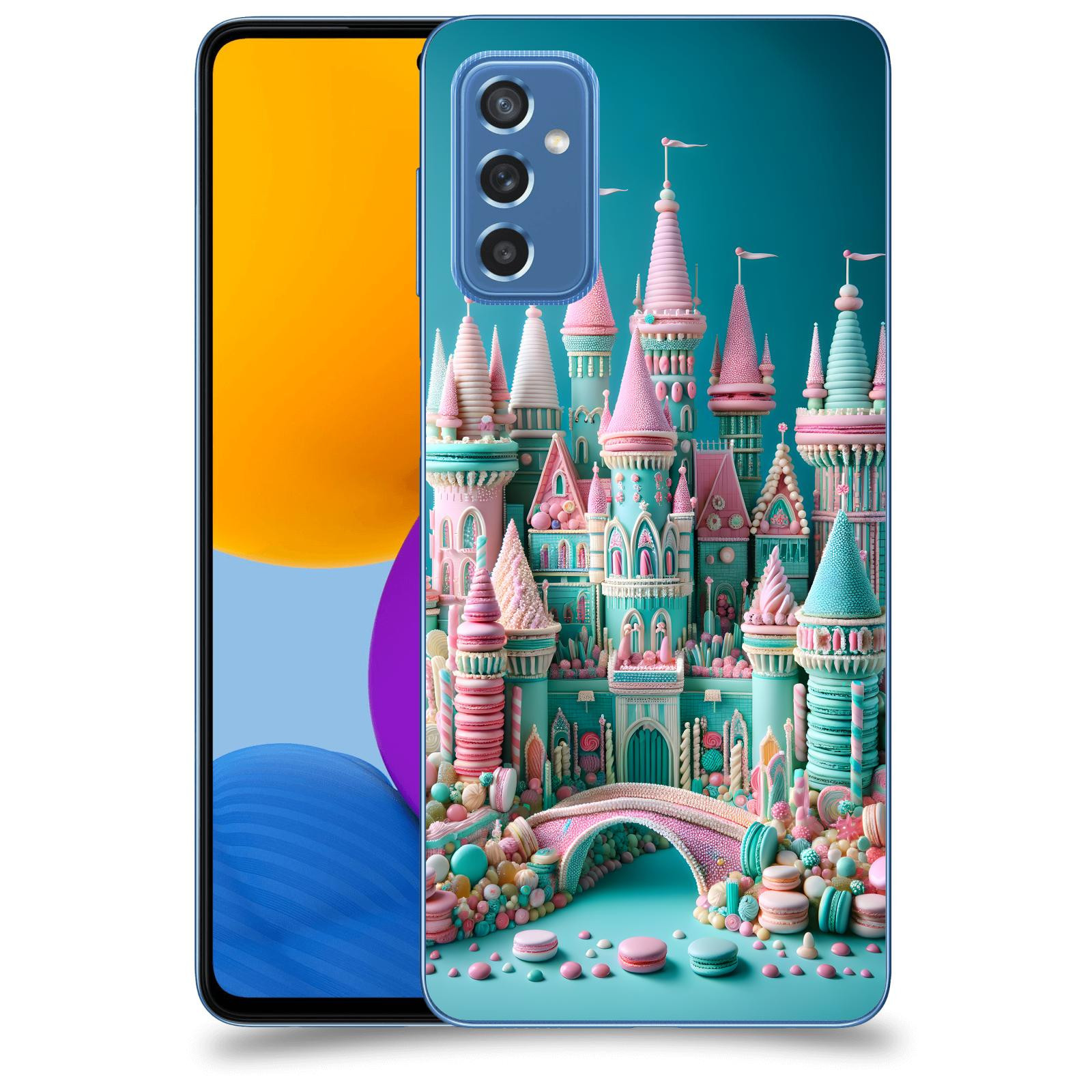 ACOVER Kryt na mobil Samsung Galaxy M52 5G - Candy castle 2