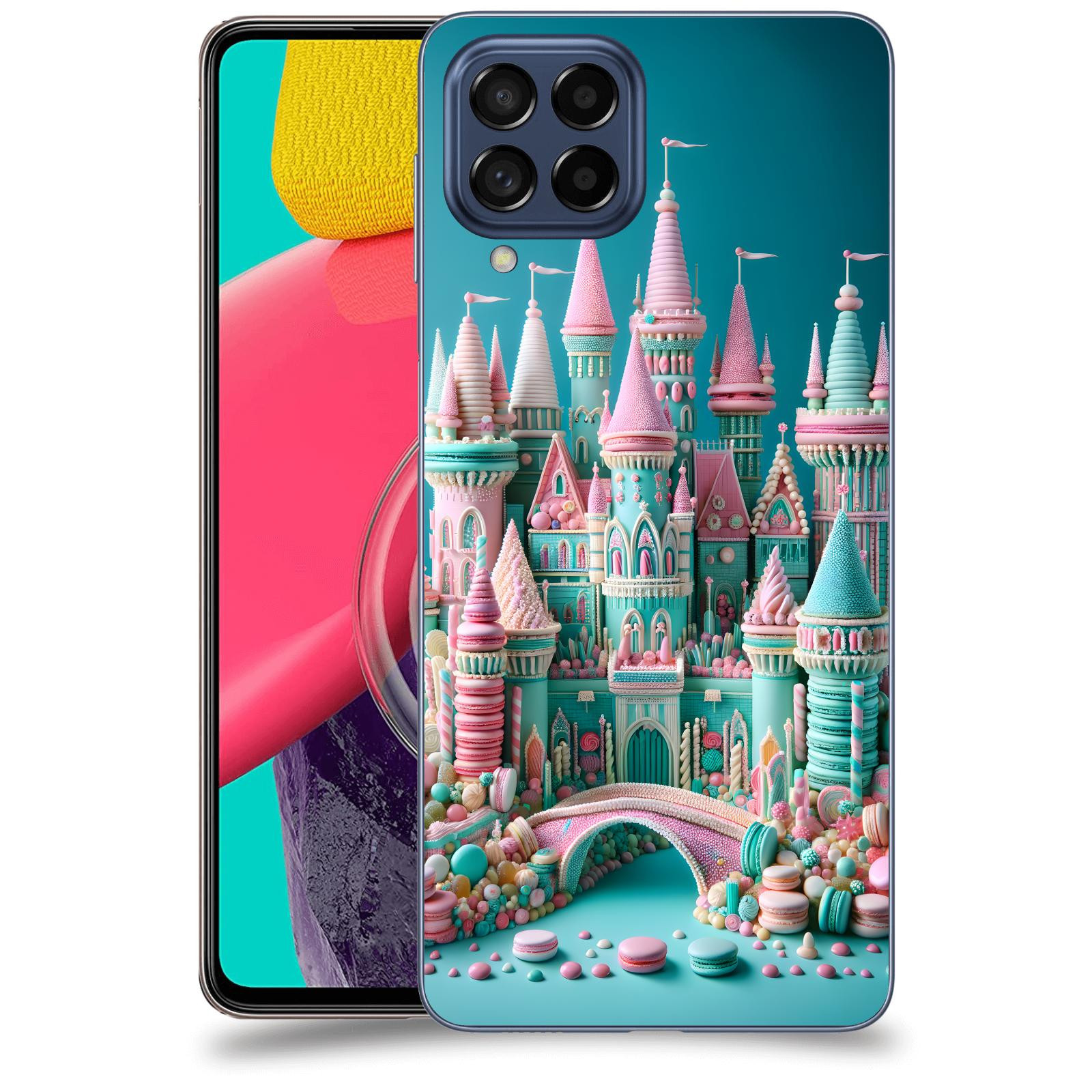 ACOVER Kryt na mobil Samsung Galaxy M53 5G - Candy castle 2