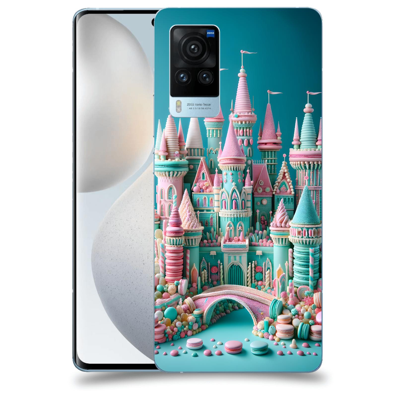 ACOVER Kryt na mobil Vivo X60 Pro 5G - Candy castle 2