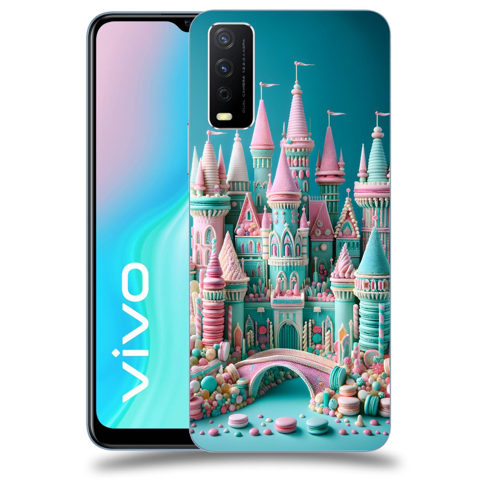 ACOVER Kryt na mobil Vivo Y11s - Candy castle 2