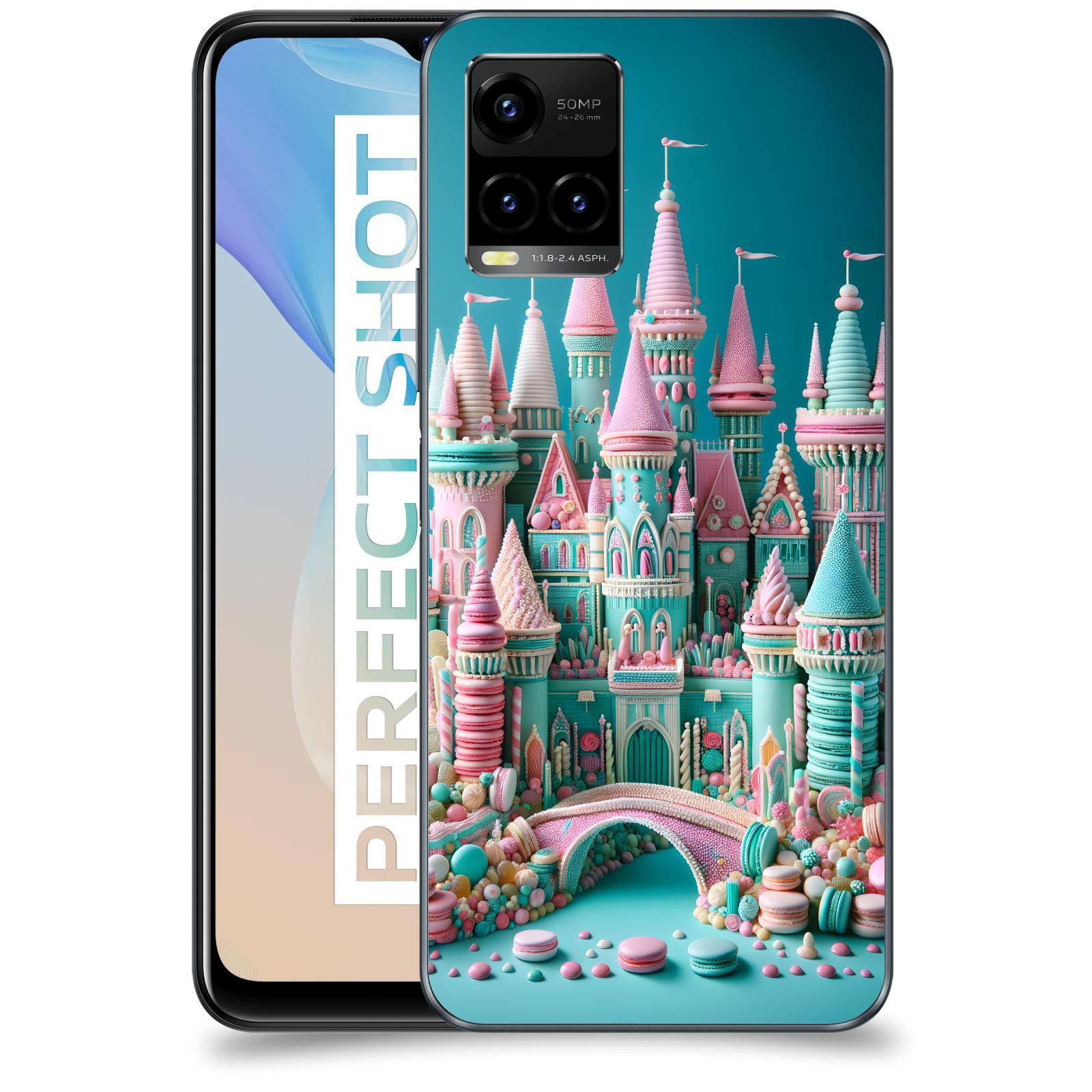 ACOVER Kryt na mobil Vivo Y33s - Candy castle 2