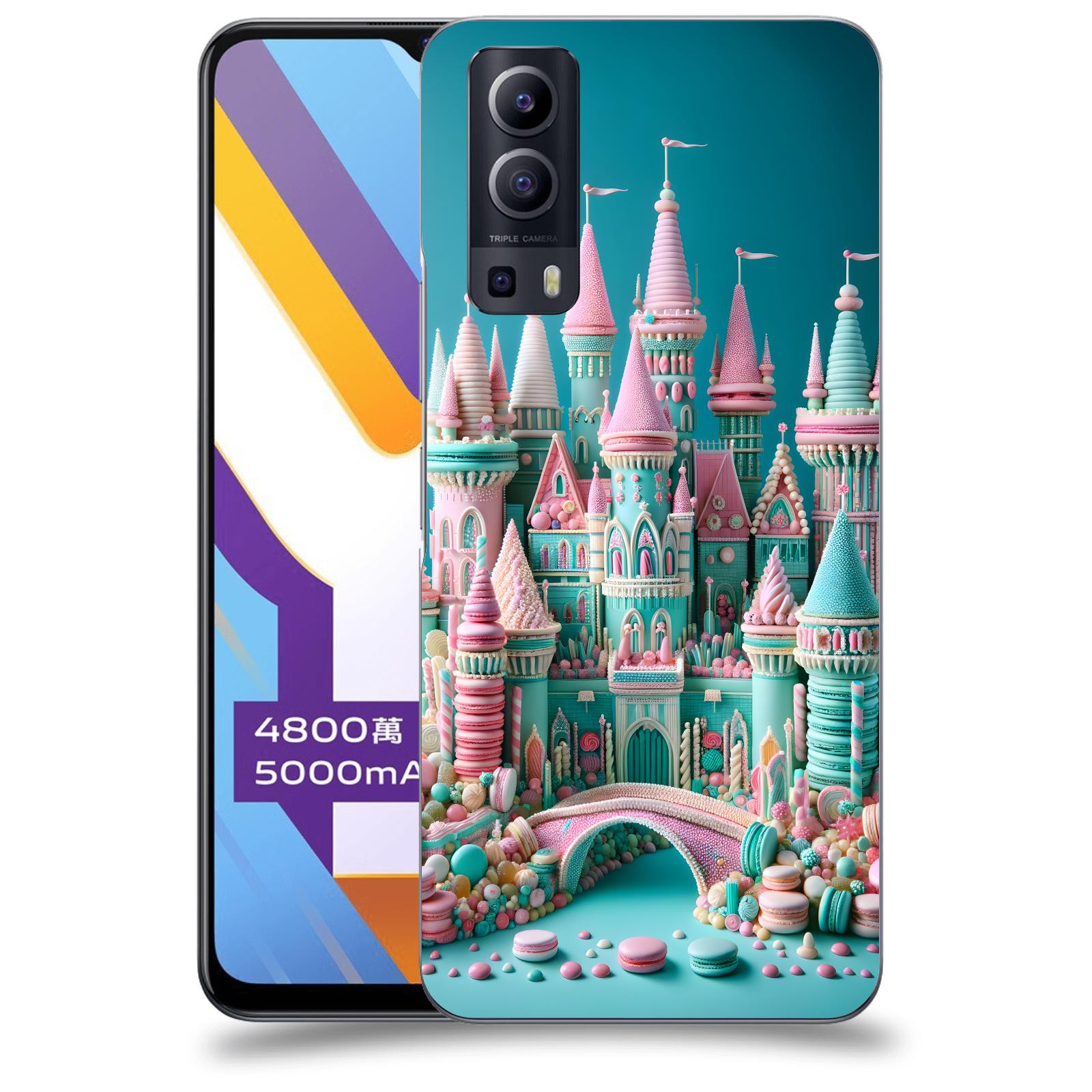 ACOVER Kryt na mobil Vivo Y52 5G - Candy castle 2