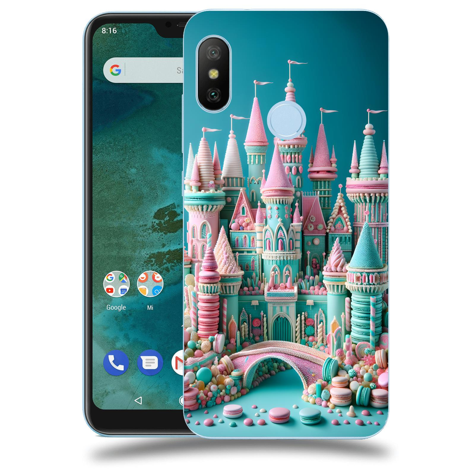 ACOVER Kryt na mobil Xiaomi Mi A2 Lite - Candy castle 2