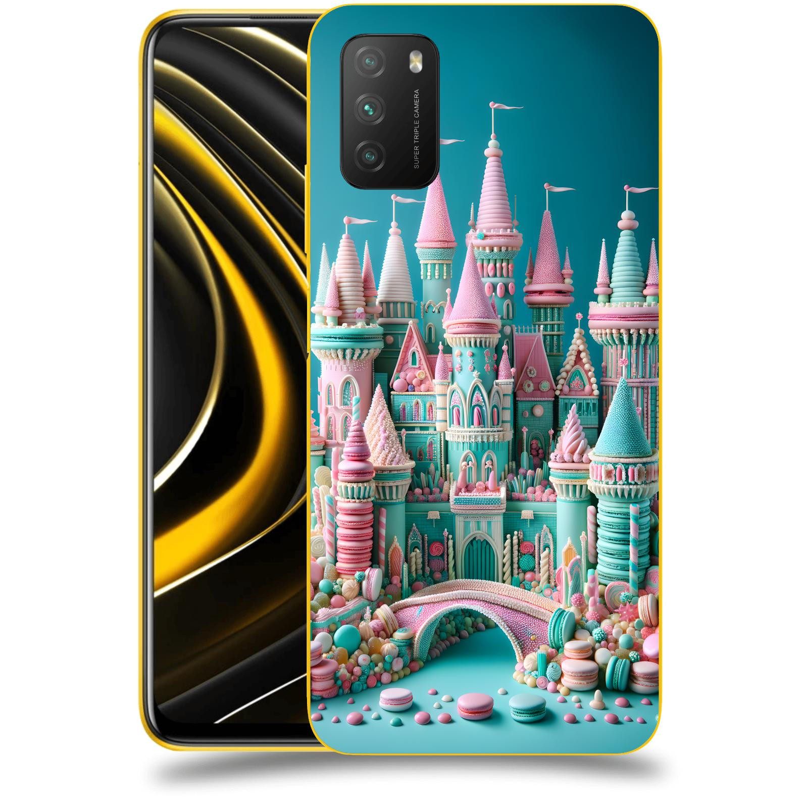 ACOVER Kryt na mobil Xiaomi Poco M3 - Candy castle 2