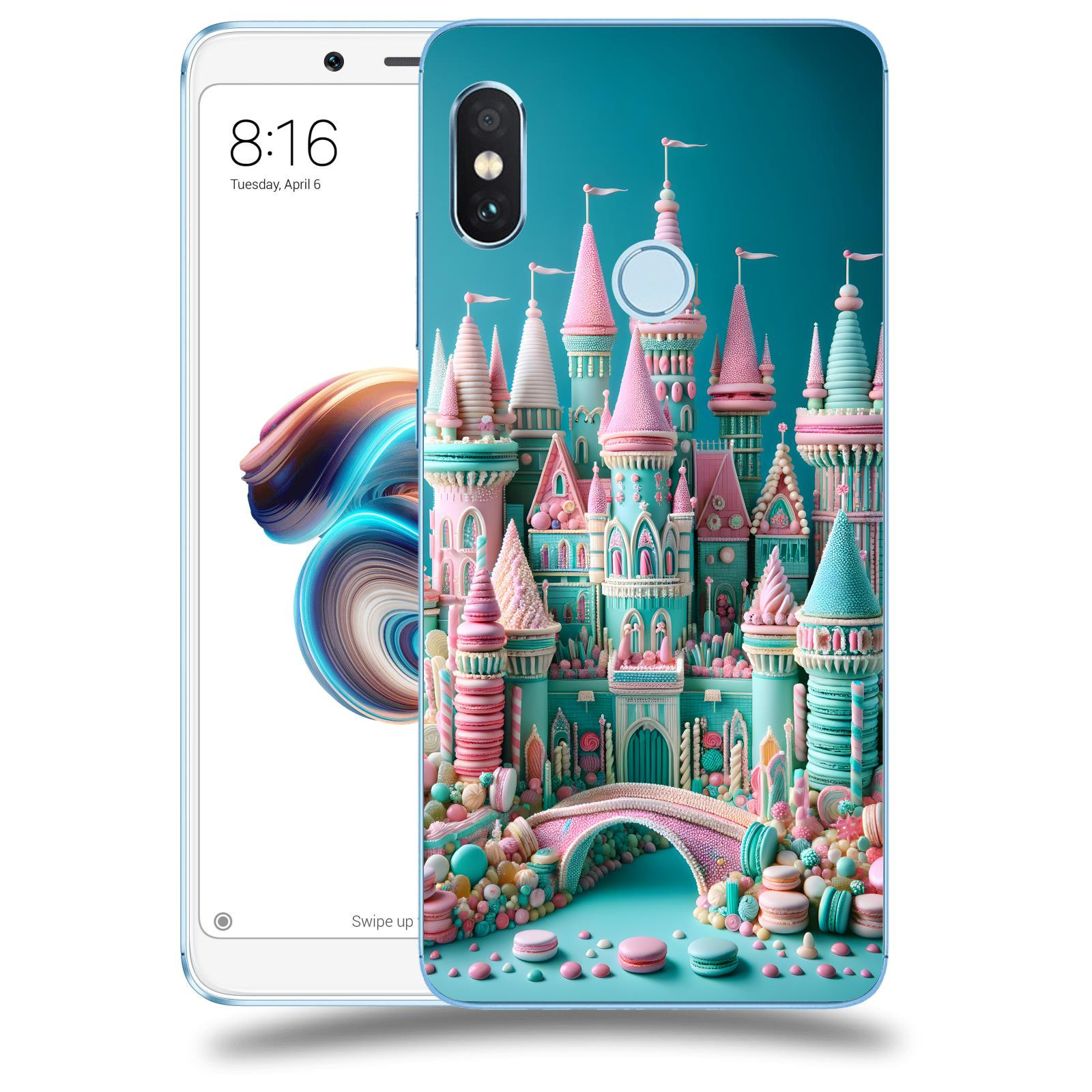 ACOVER Kryt na mobil Xiaomi Redmi Note 5 Global - Candy castle 2