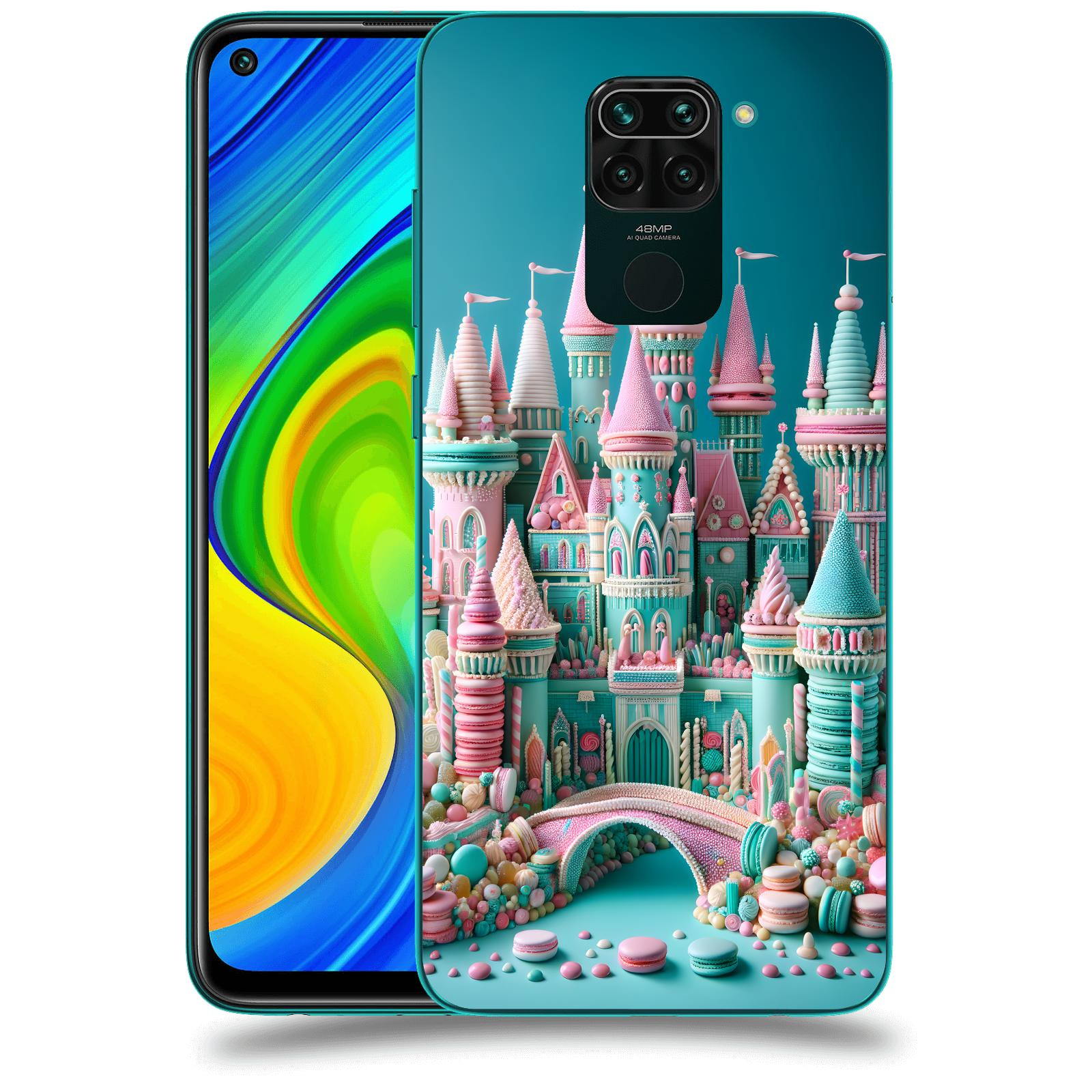 ACOVER Kryt na mobil Xiaomi Redmi Note 9 - Candy castle 2