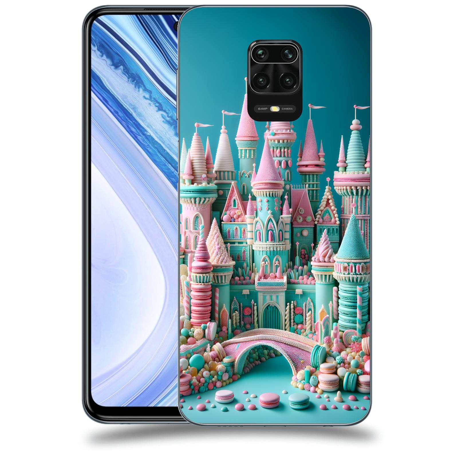 ACOVER Kryt na mobil Xiaomi Redmi Note 9 Pro - Candy castle 2